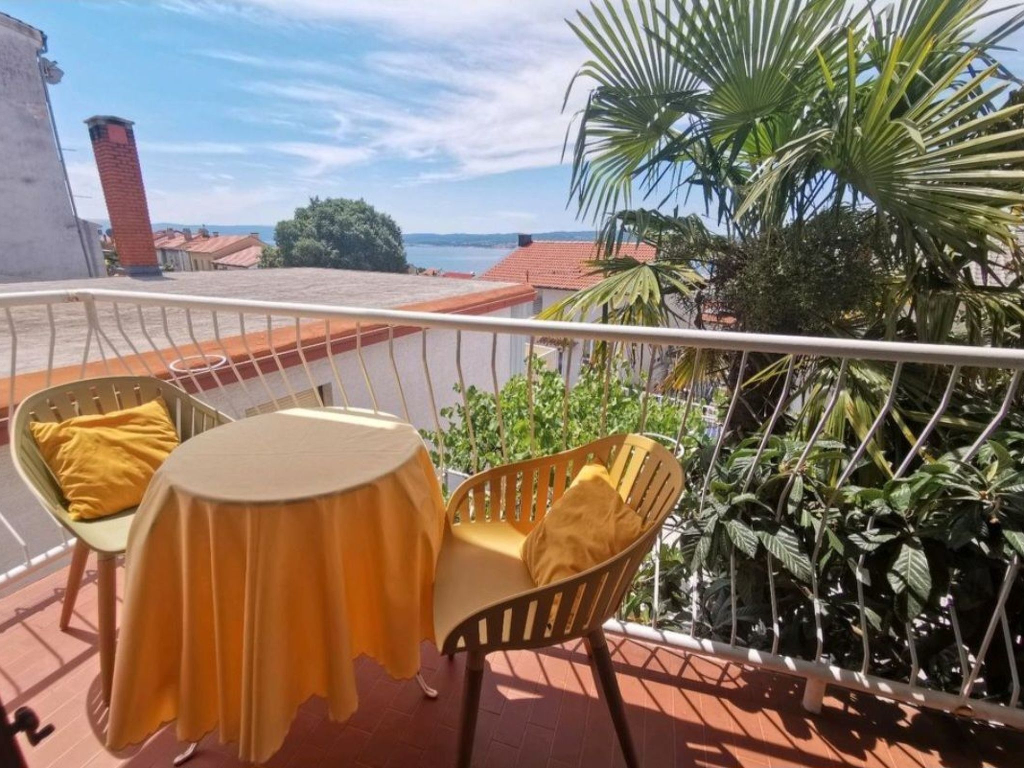 Gemütliche 2-Schlafzimmer-Wohnung mit Meerblick, Crikvenica-Binnen