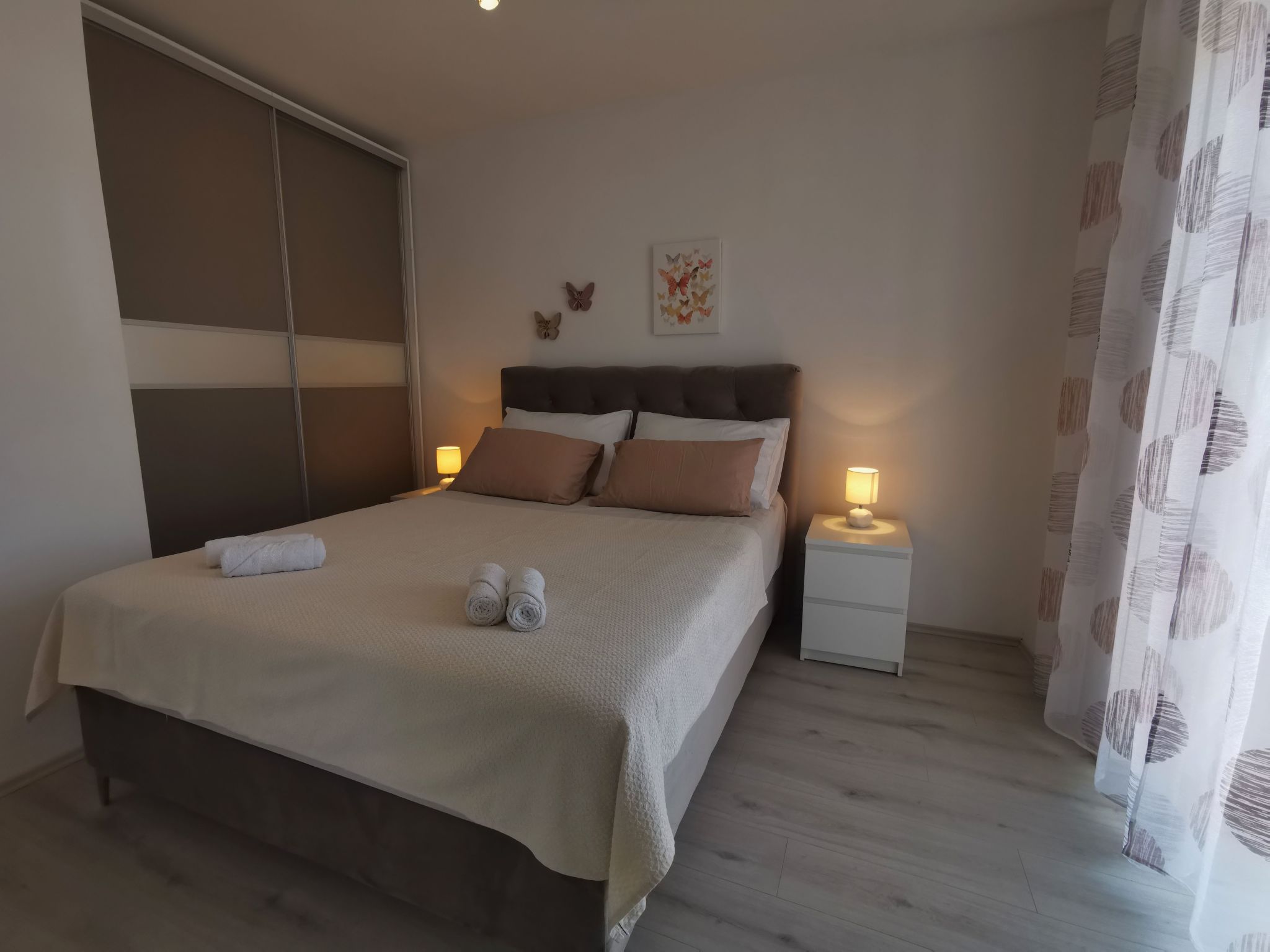 Gemütliche 2-Schlafzimmer-Wohnung mit Meerblick, Crikvenica-Binnen