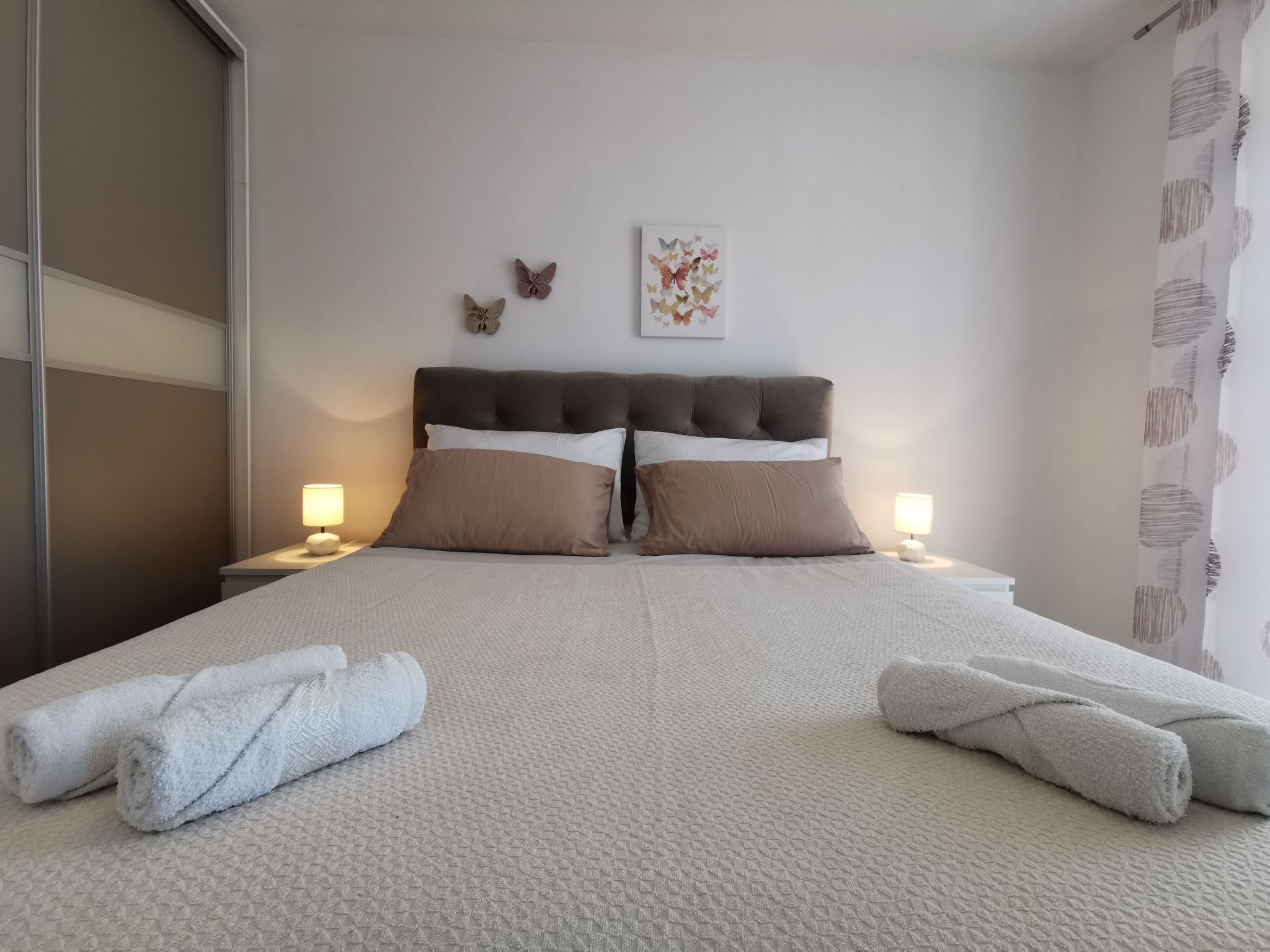 Gemütliche 2-Schlafzimmer-Wohnung mit Meerblick, Crikvenica-Binnen