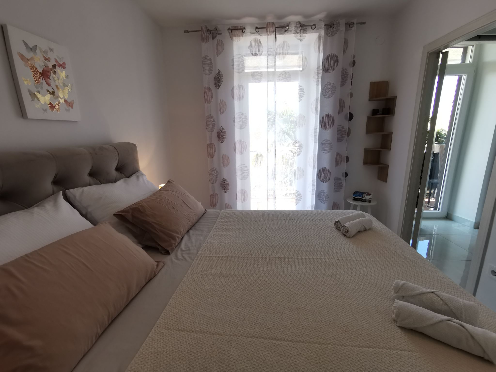 Gemütliche 2-Schlafzimmer-Wohnung mit Meerblick, Crikvenica-Binnen