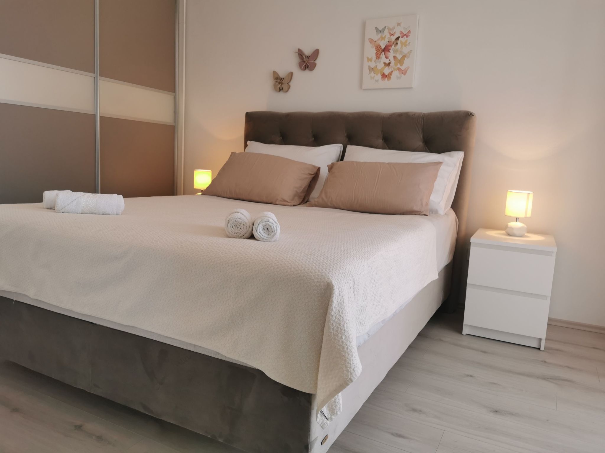 Gemütliche 2-Schlafzimmer-Wohnung mit Meerblick, Crikvenica-Binnen