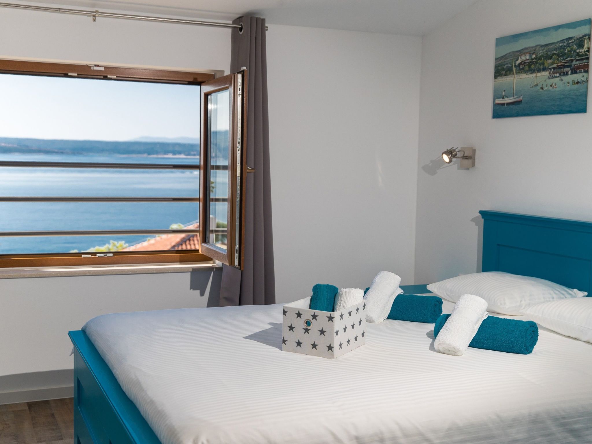 Wohnung für 2-3 Personen, 100m vom Strand entfernt-Binnen