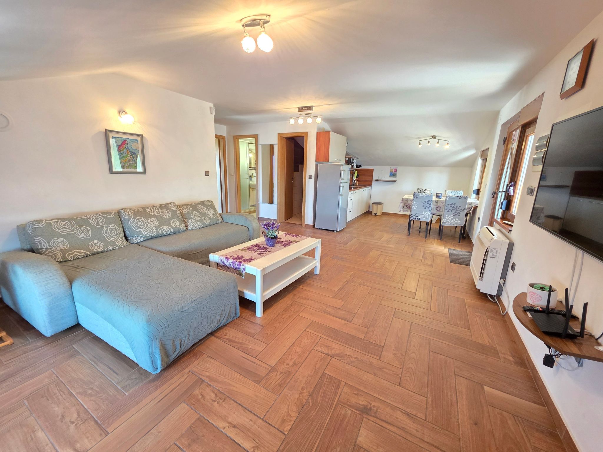 Wohnung 150m vom Sandstrand-Dedans