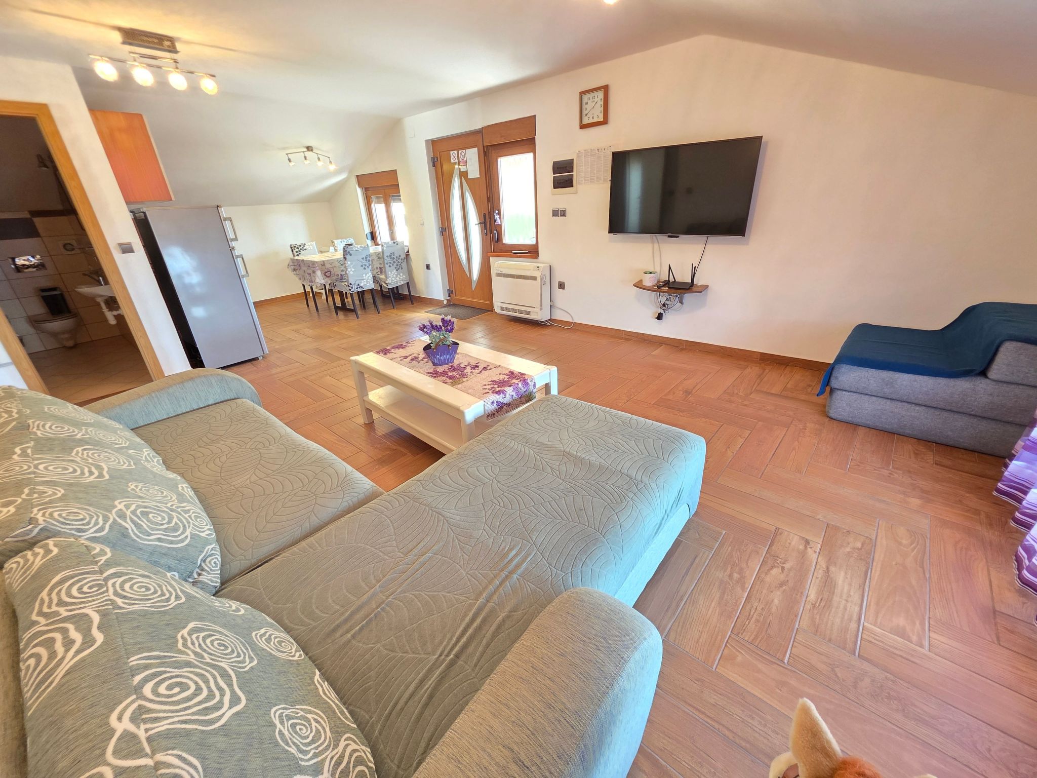 Wohnung 150m vom Sandstrand-Dedans