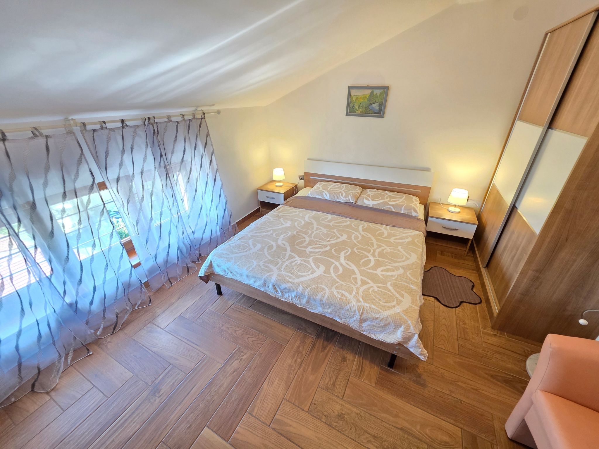 Wohnung 150m vom Sandstrand-Dedans