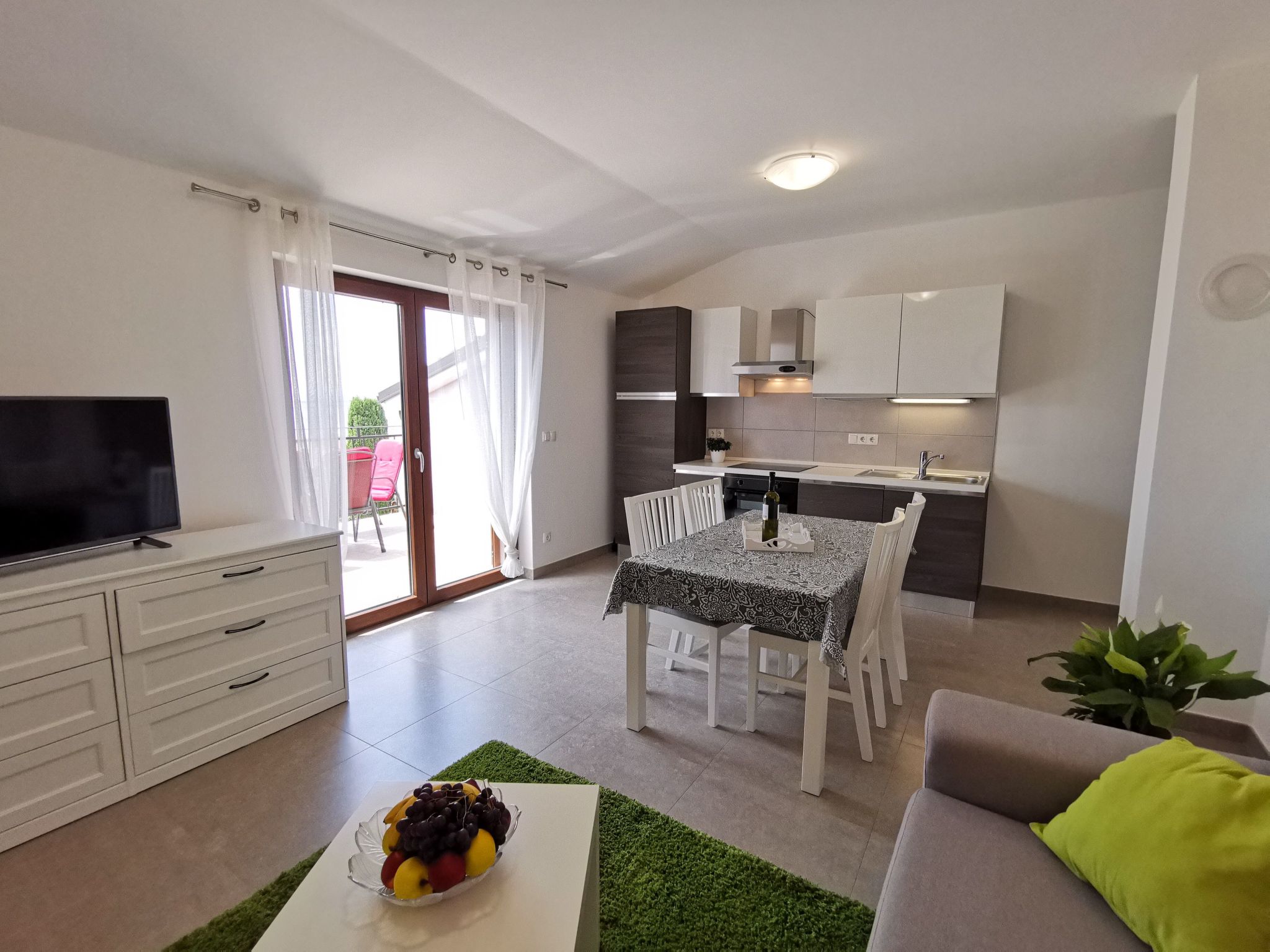 Wohnung in Crikvenica mit Terrasse und Meerblick-Drinnen