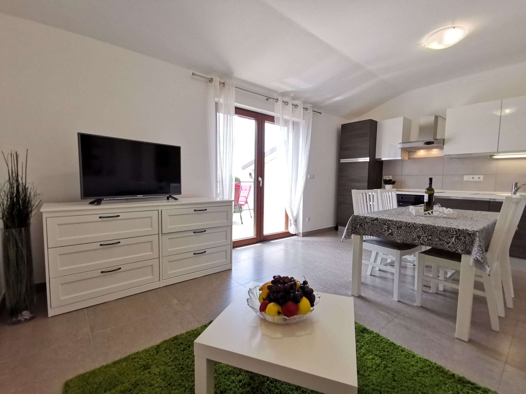 Wohnung in Crikvenica mit Terrasse und Meerblick-Drinnen