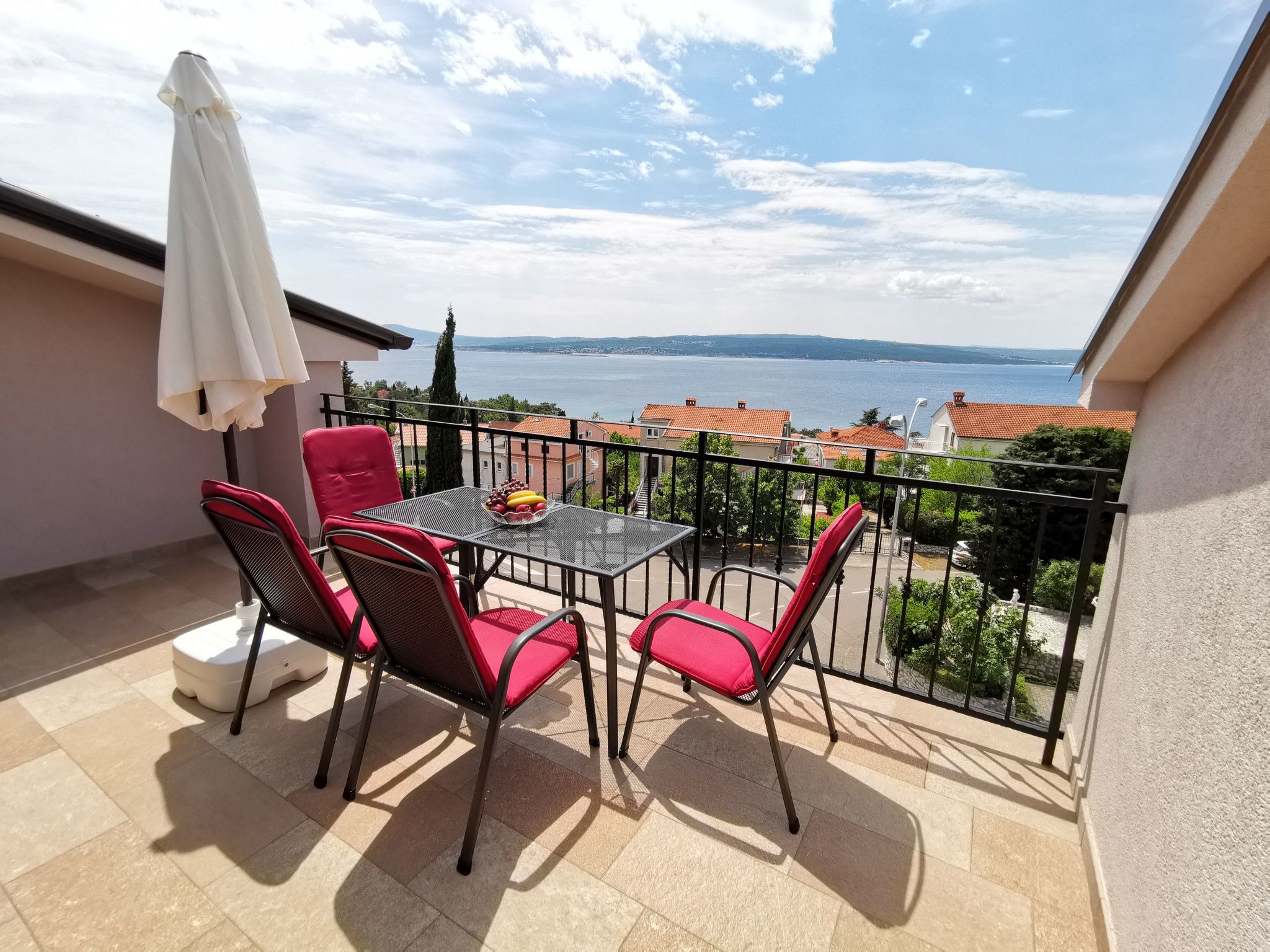 Wohnung in Crikvenica mit Terrasse und Meerblick-Drinnen
