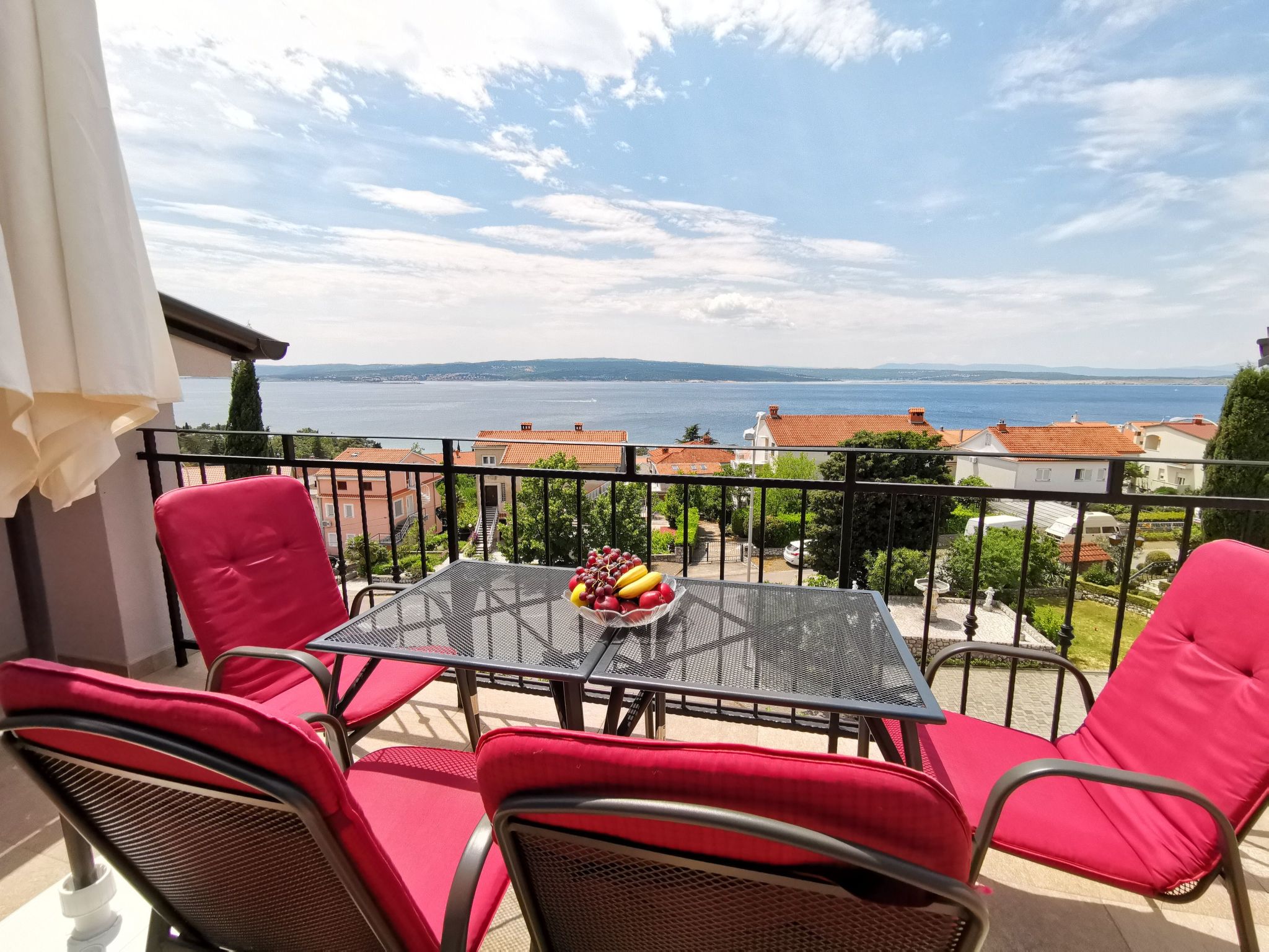 Wohnung in Crikvenica mit Terrasse und Meerblick-Drinnen