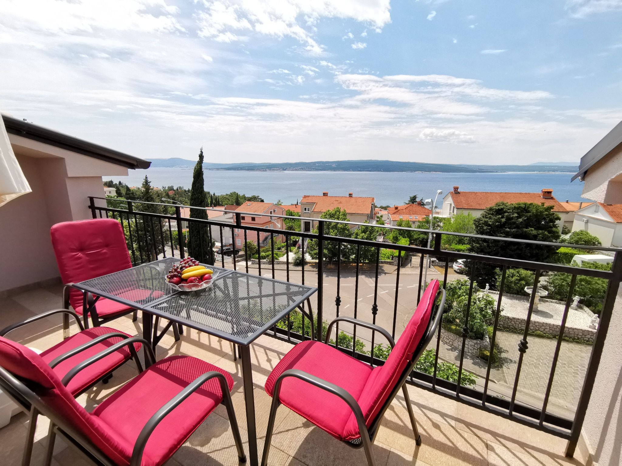 Wohnung in Crikvenica mit Terrasse und Meerblick-Drinnen