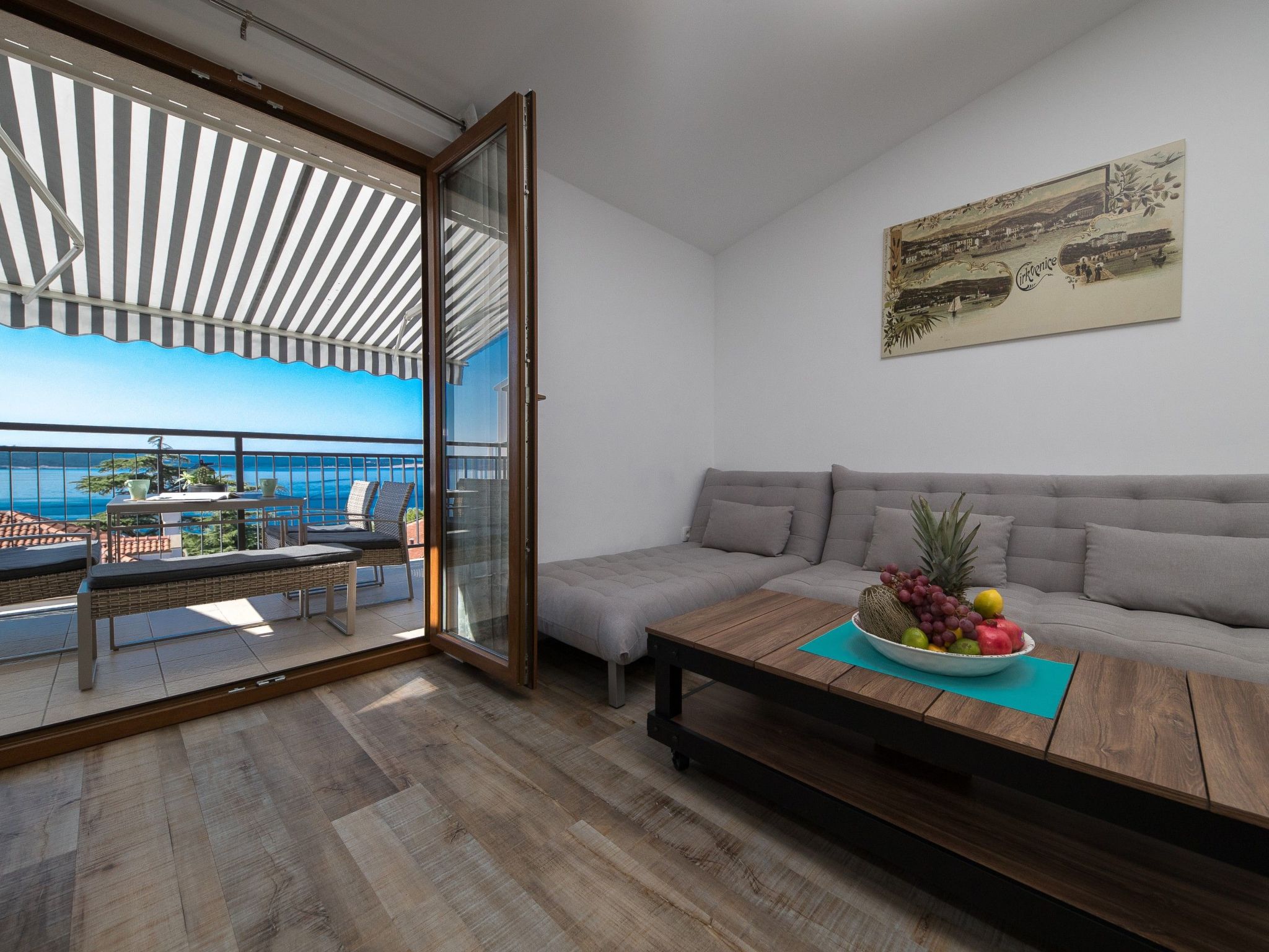 Wohnung für 4-5 Personen, 100m vom Strand entfernt-Binnen