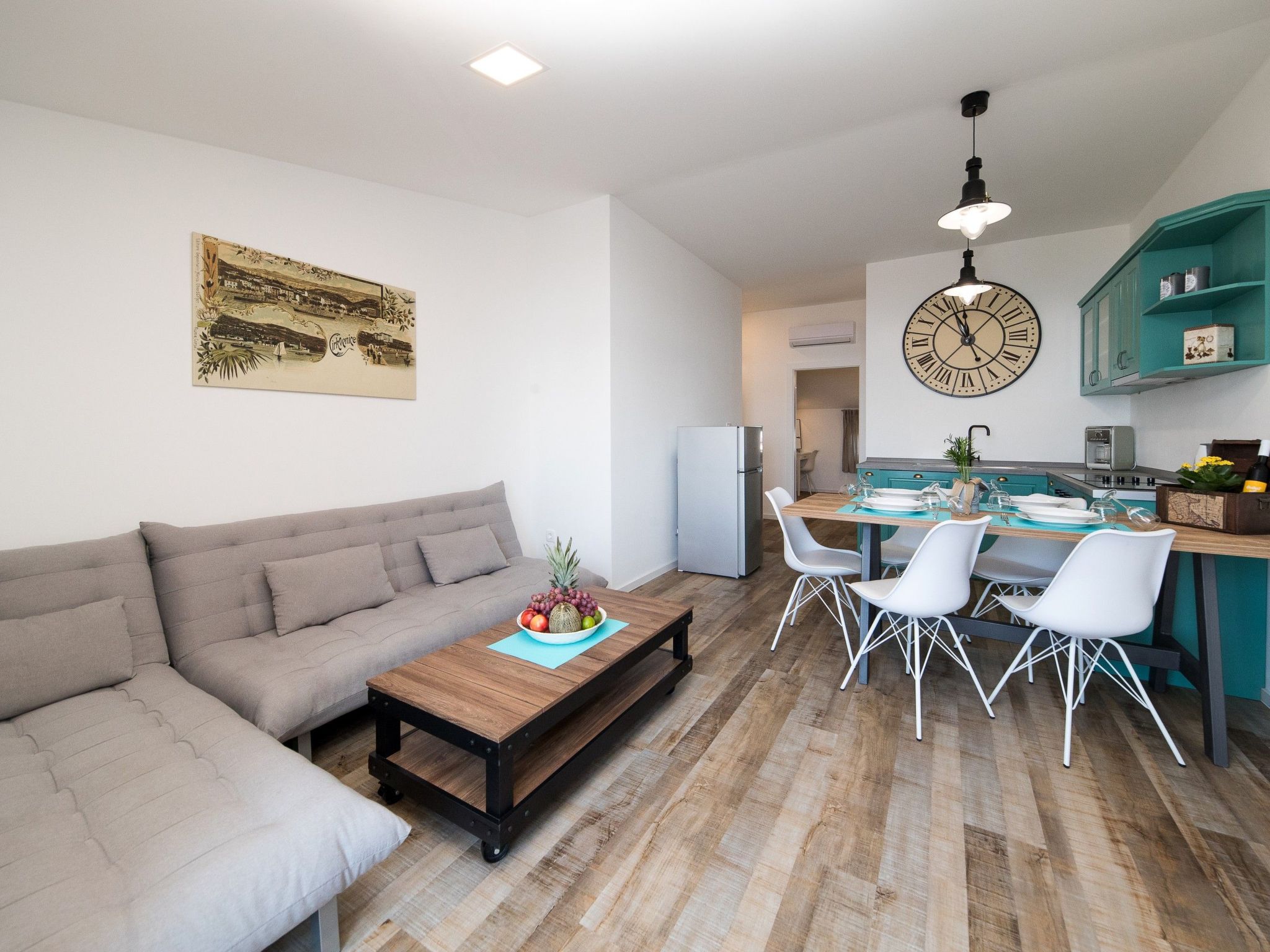 Wohnung für 4-5 Personen, 100m vom Strand entfernt-Binnen