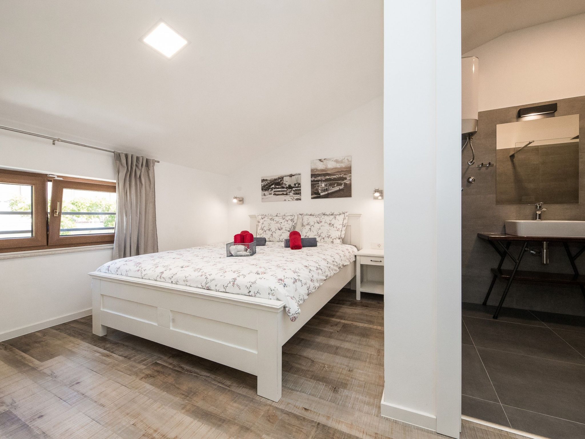 Wohnung für 4-5 Personen, 100m vom Strand entfernt-Binnen