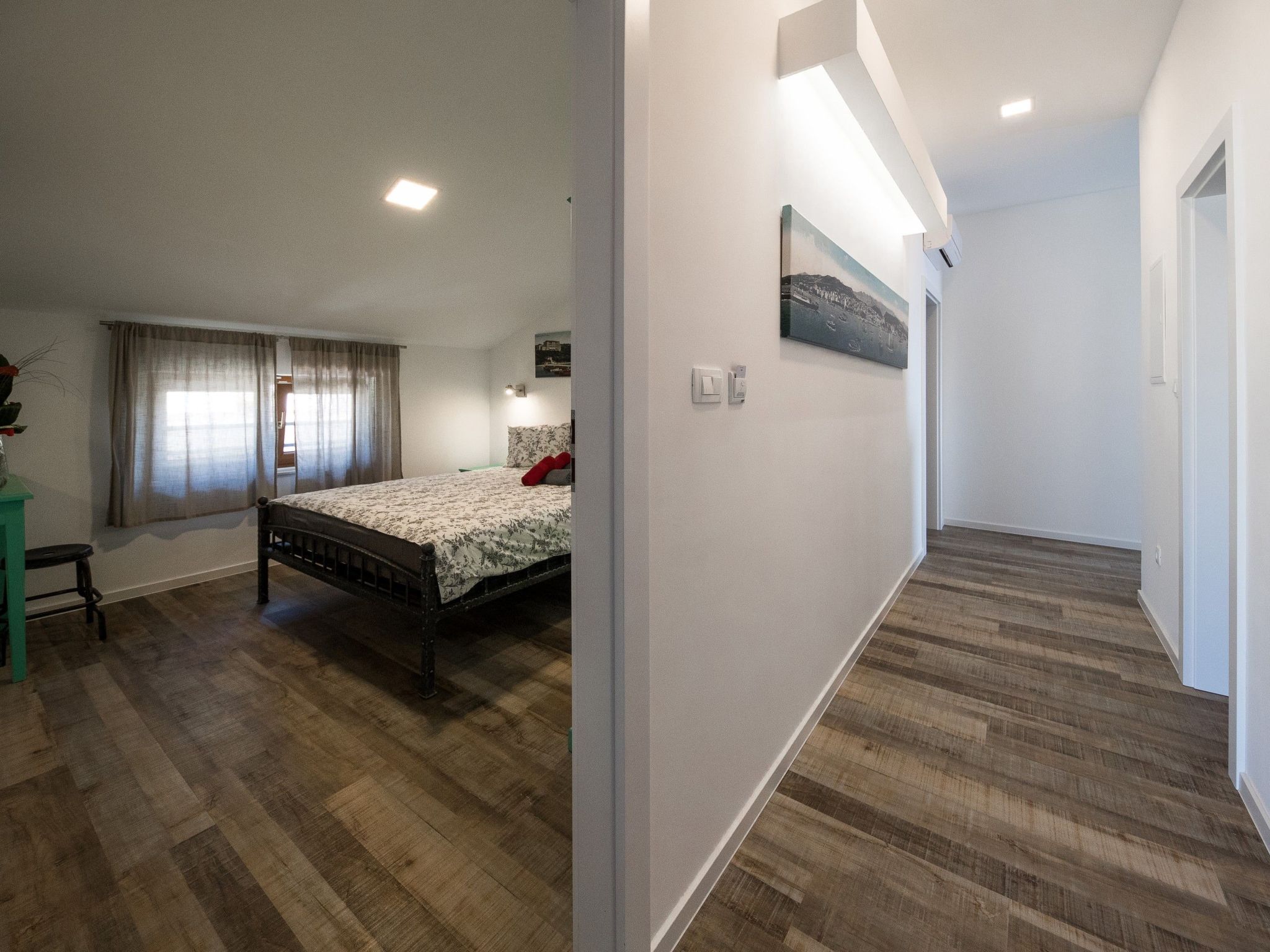 Wohnung für 4-5 Personen, 100m vom Strand entfernt-Binnen