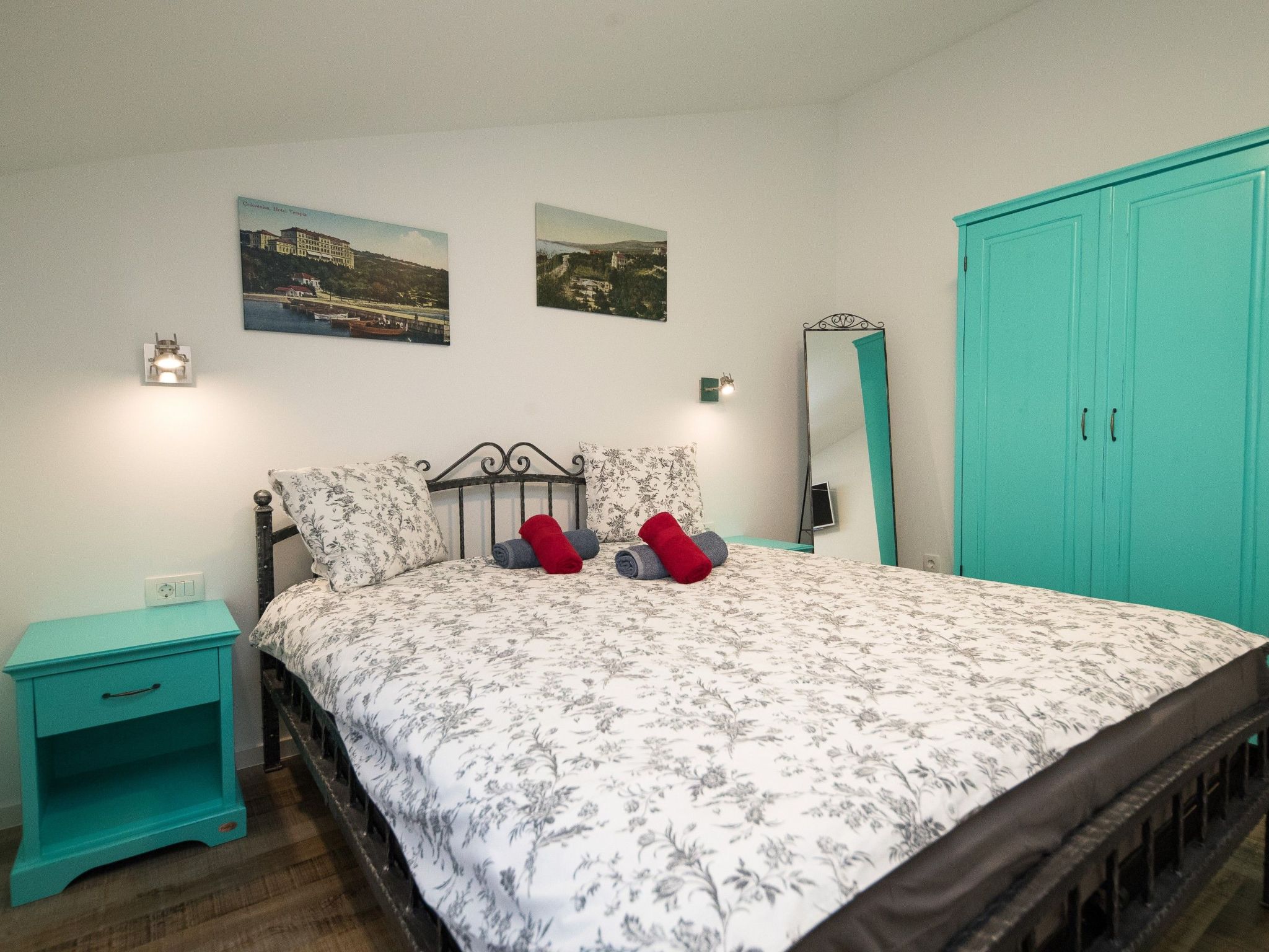 Wohnung für 4-5 Personen, 100m vom Strand entfernt-Binnen