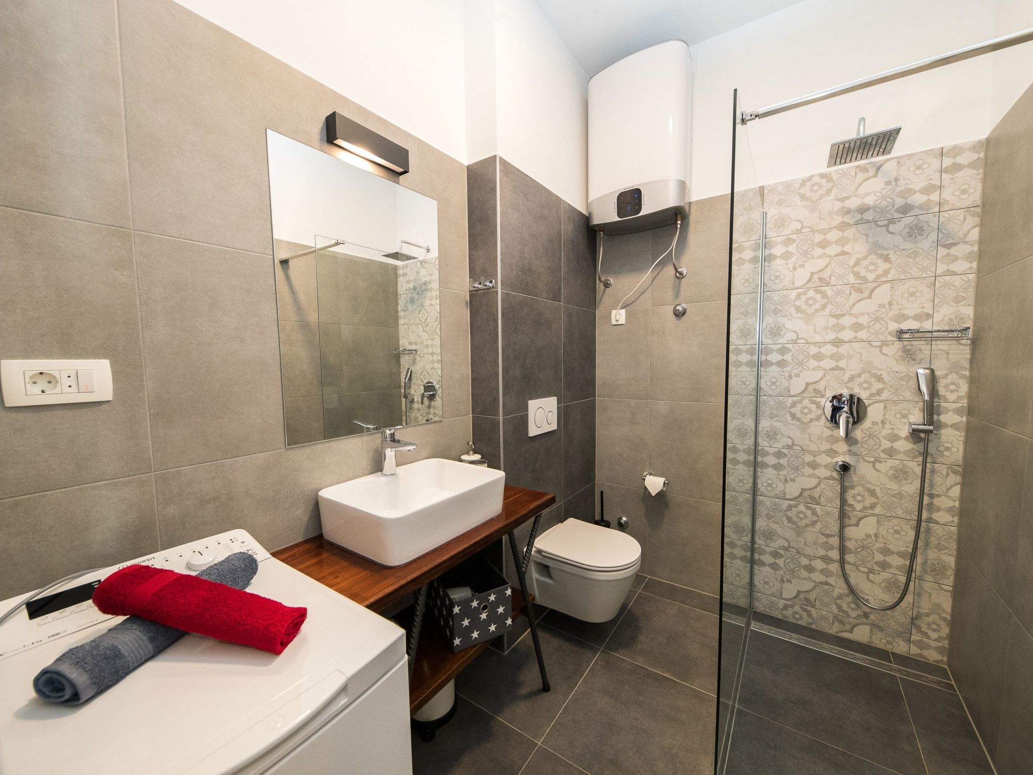 Wohnung für 4-5 Personen, 100m vom Strand entfernt-Binnen