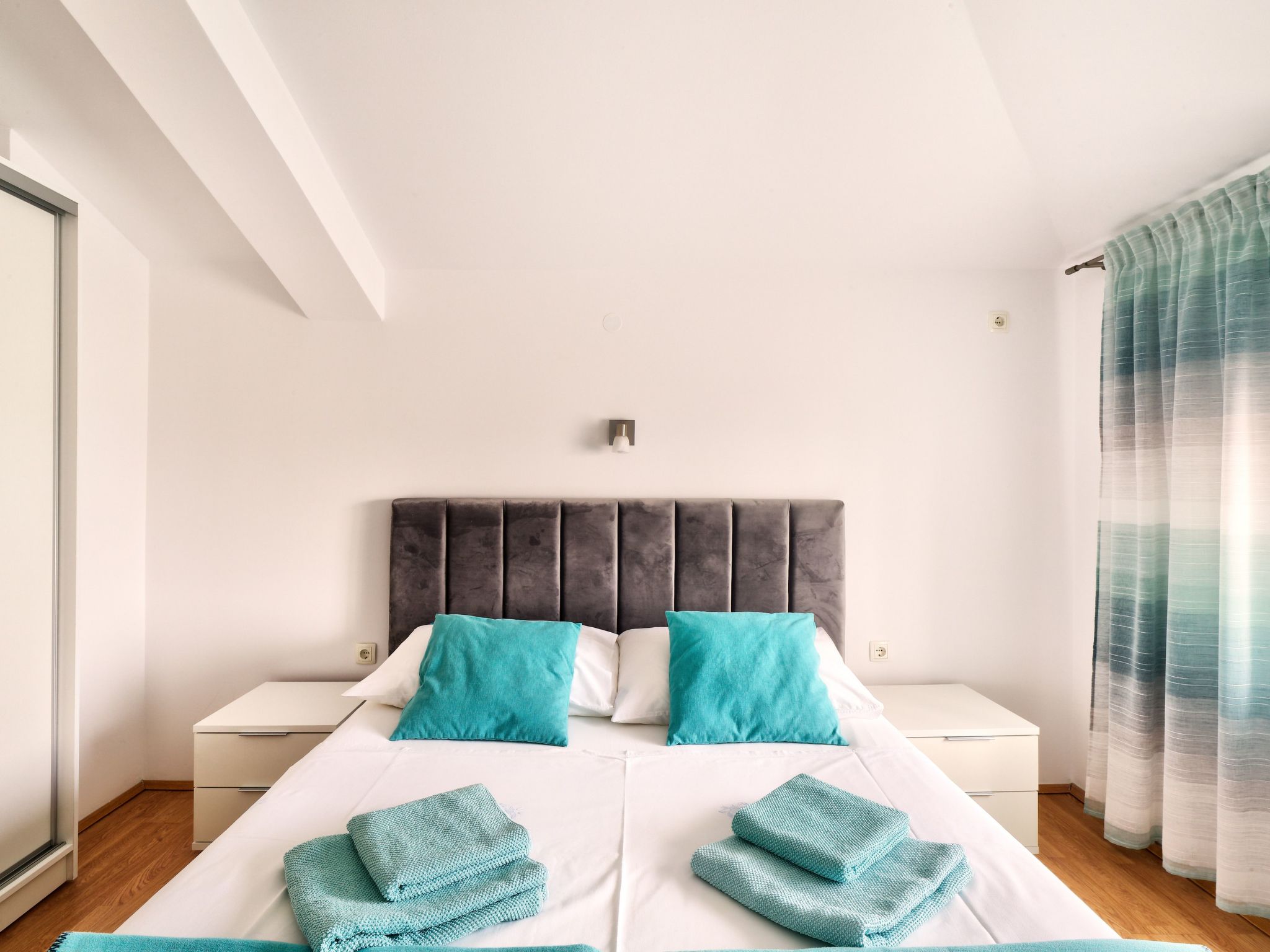 Wohnung für 6 Personen mit Balkon und Meerblick-Binnen