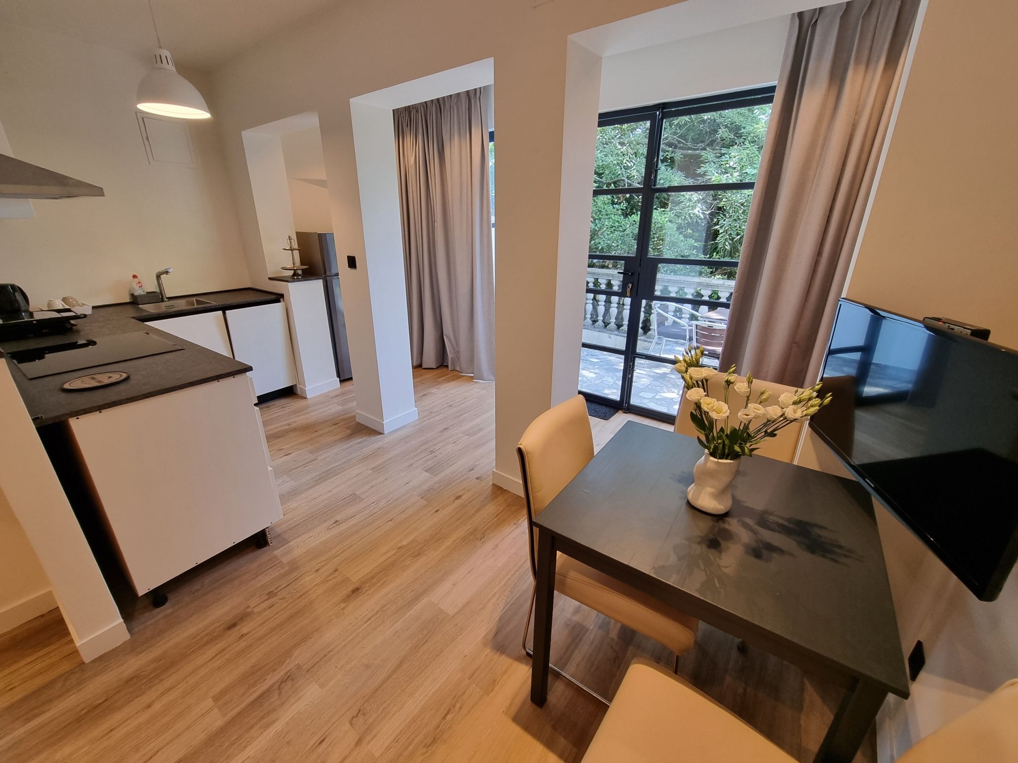 Wohnung für 3 Personen in der Nähe des Stadtzentrums-Binnen