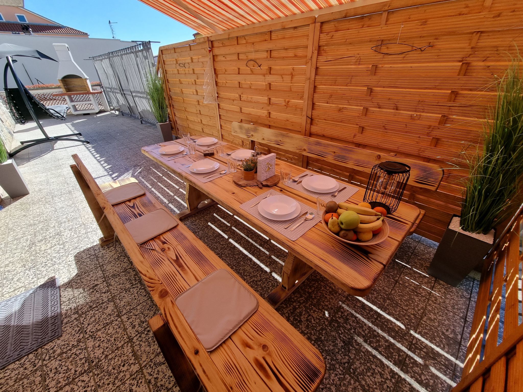 Wohnung mit Terrasse und Grill in Strandnähe Apartment in Cirkvenica Riviera