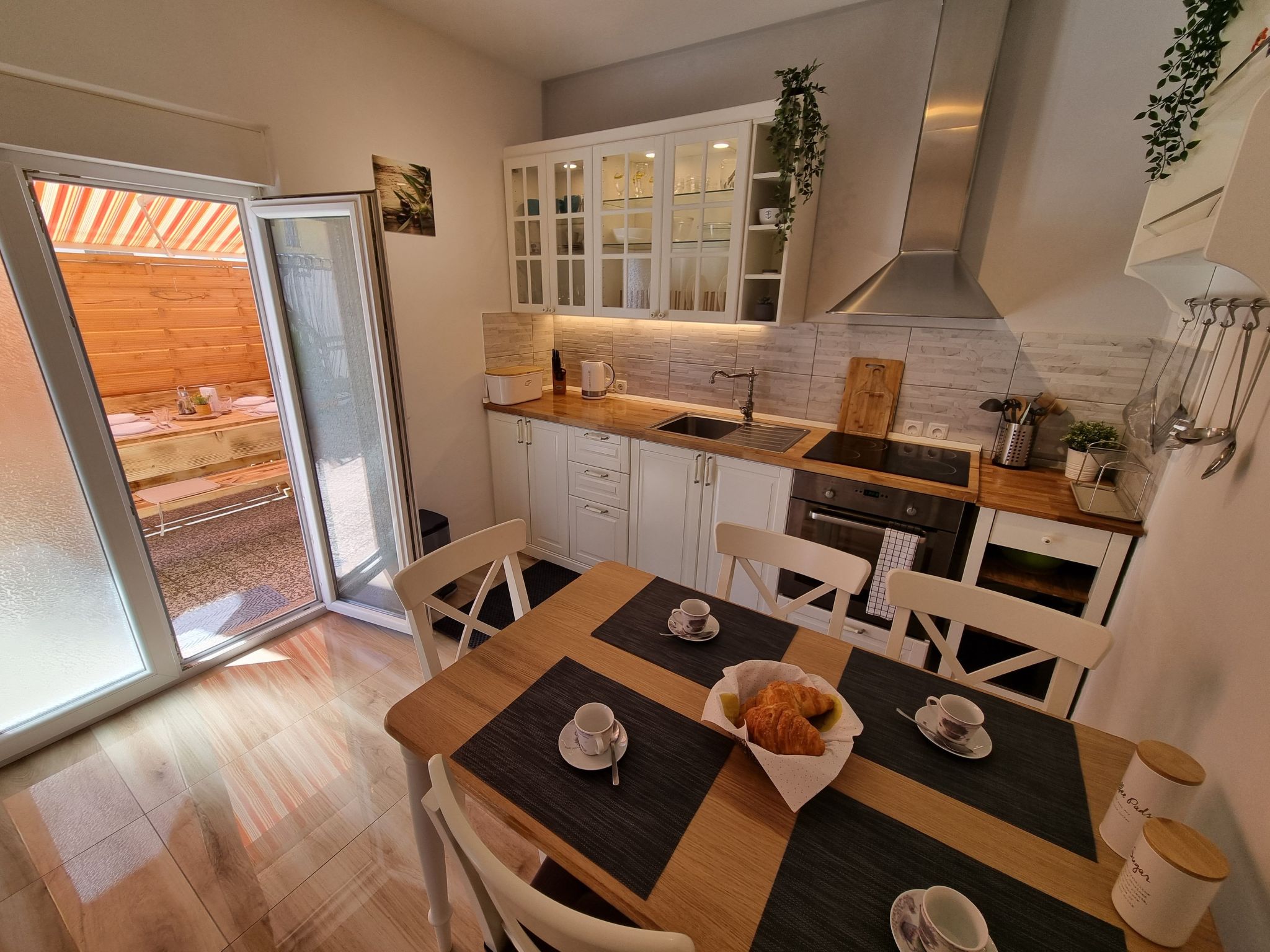 Wohnung mit Terrasse und Grill in Strandnähe-Inside