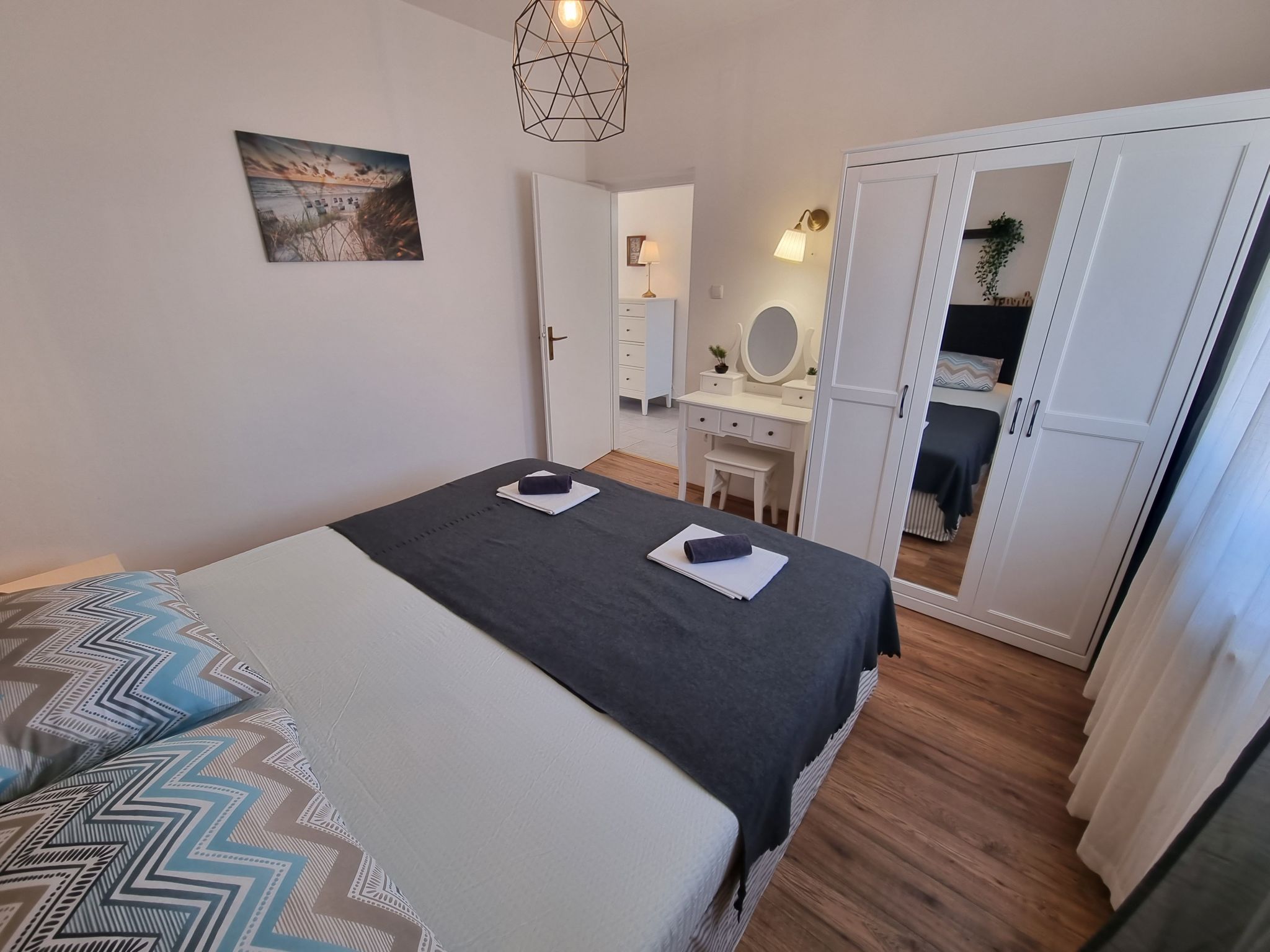 Wohnung mit Terrasse und Grill in Strandnähe-Inside