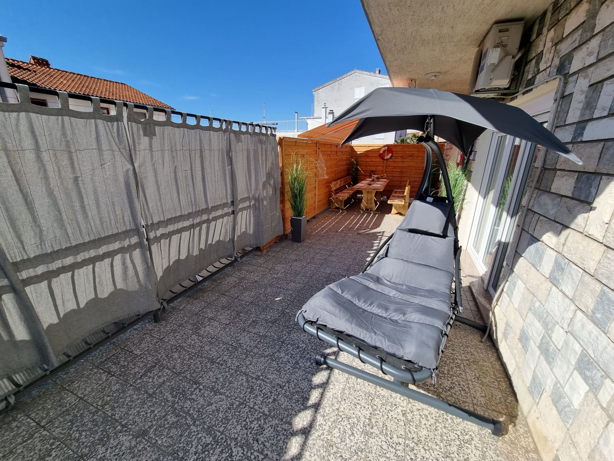 Wohnung mit Terrasse und Grill in Strandnähe-Inside