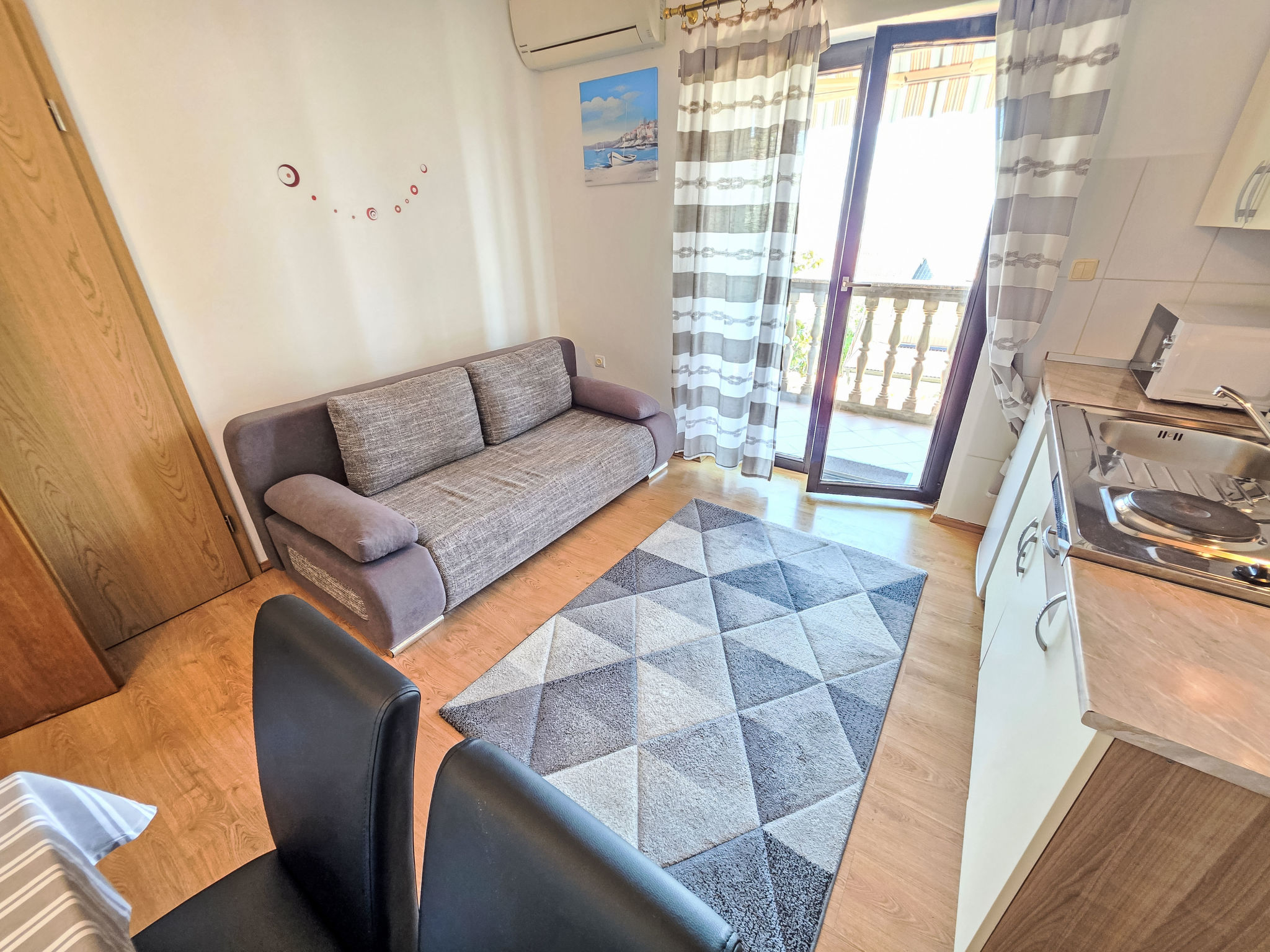 Wohnung in Crikvenica mit Terrasse und Grill - Drinnen