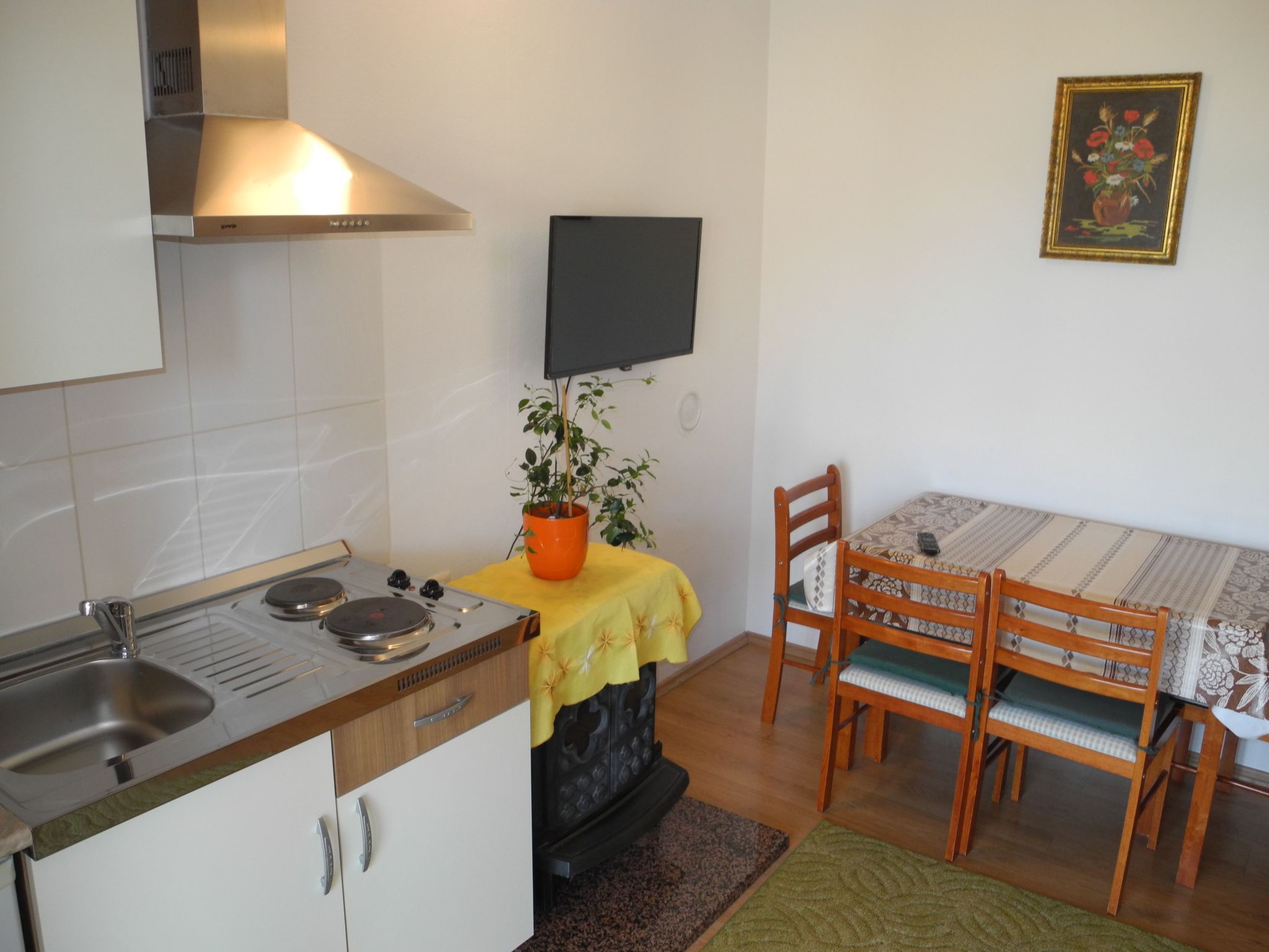 Wohnung in Crikvenica mit Terrasse und Grill-Dedans