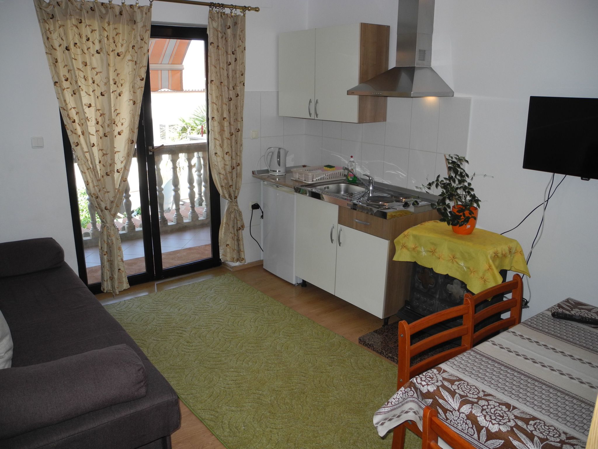 Wohnung in Crikvenica mit Terrasse und Grill-Dedans