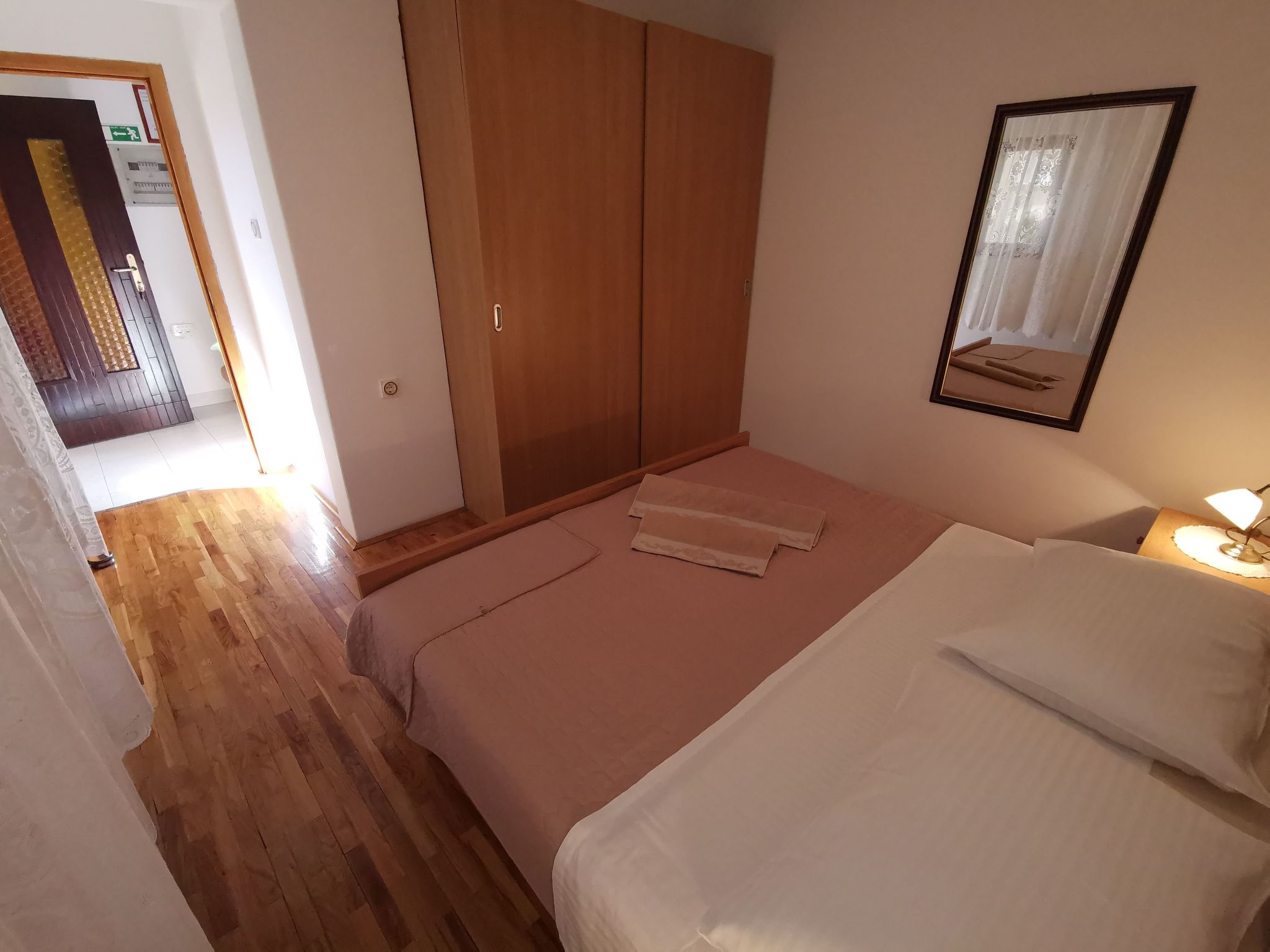 Appartement für 2-3 Personen mit Balkon-Dedans