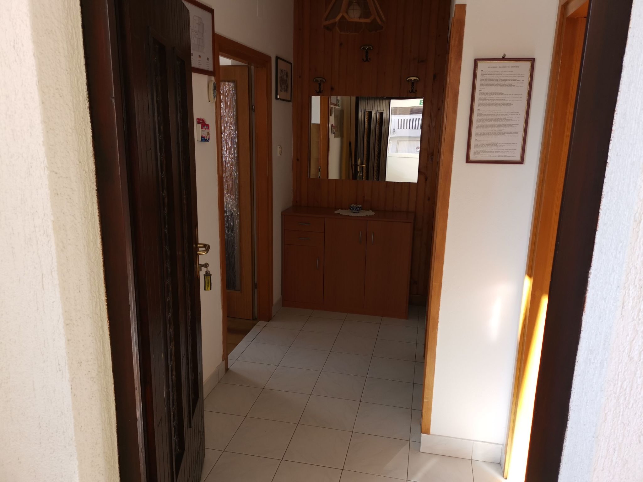 Appartement für 2-3 Personen mit Balkon-Dedans