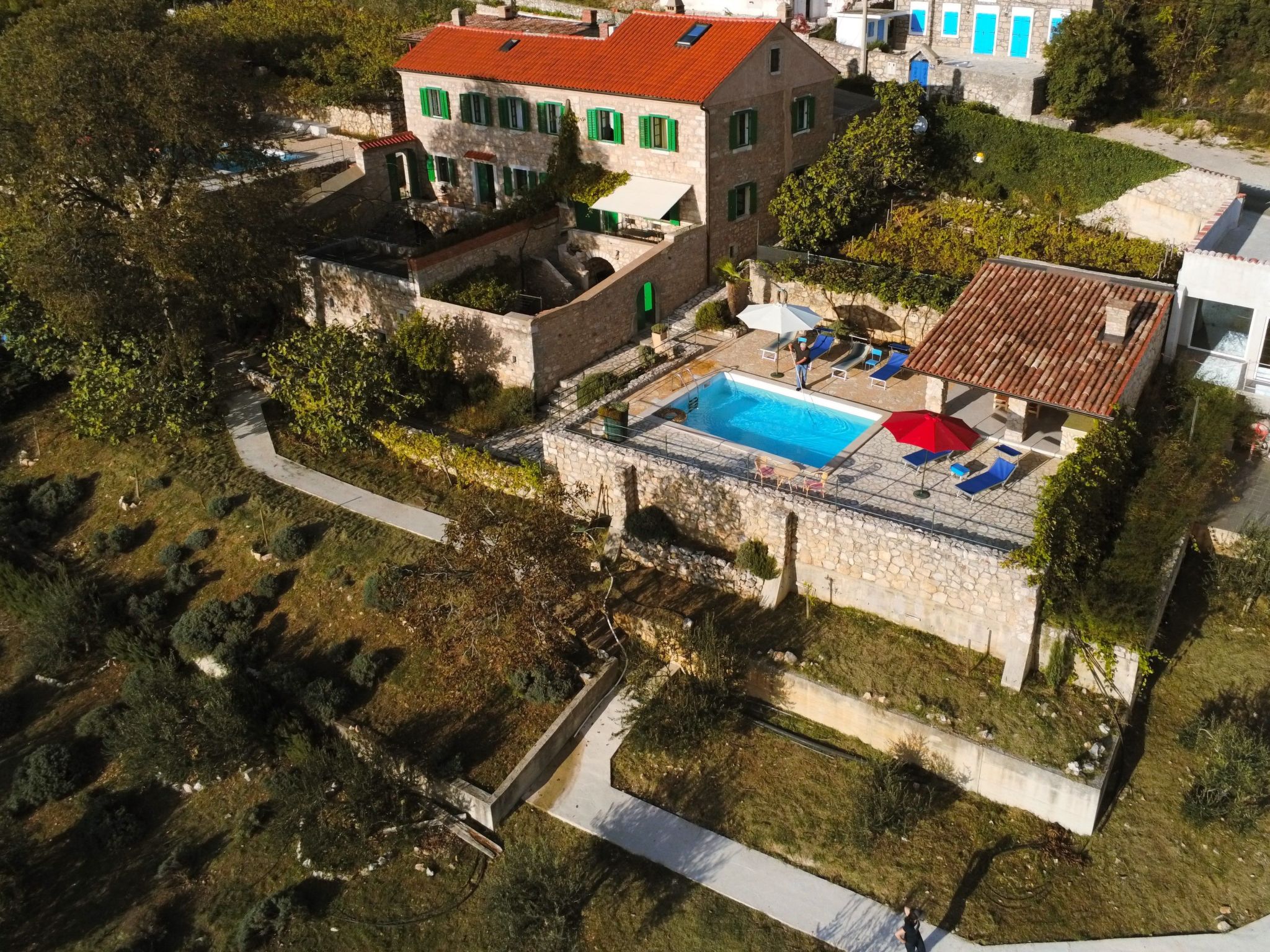 Villa Milka mit privatem Pool-Dedans