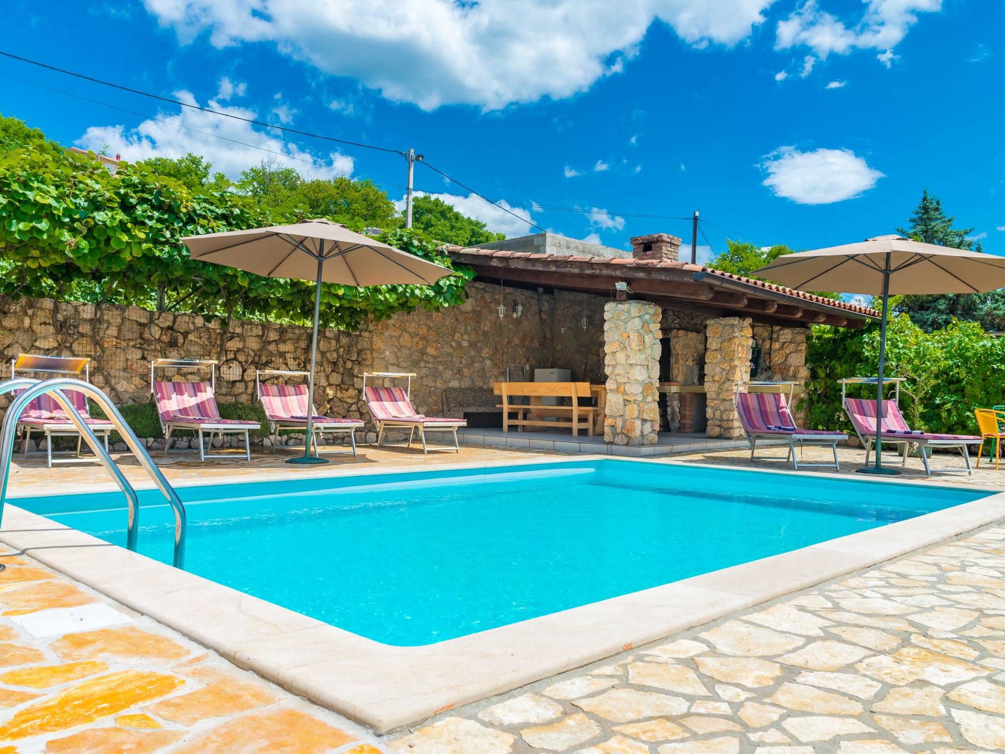 Villa Milka mit privatem Pool-Dedans