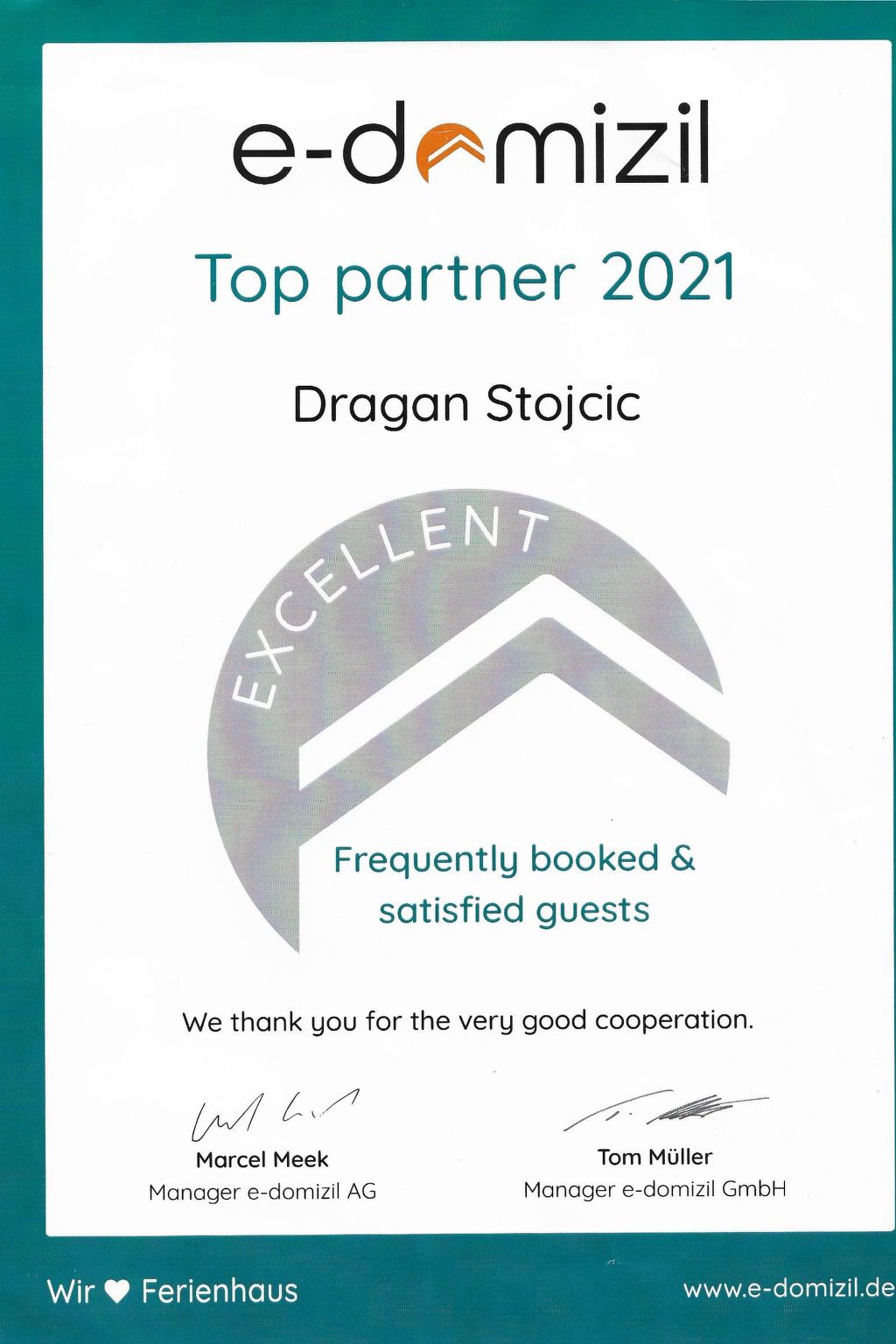 "Villa Ivanka" mit Blick auf das Wasser-Dedans