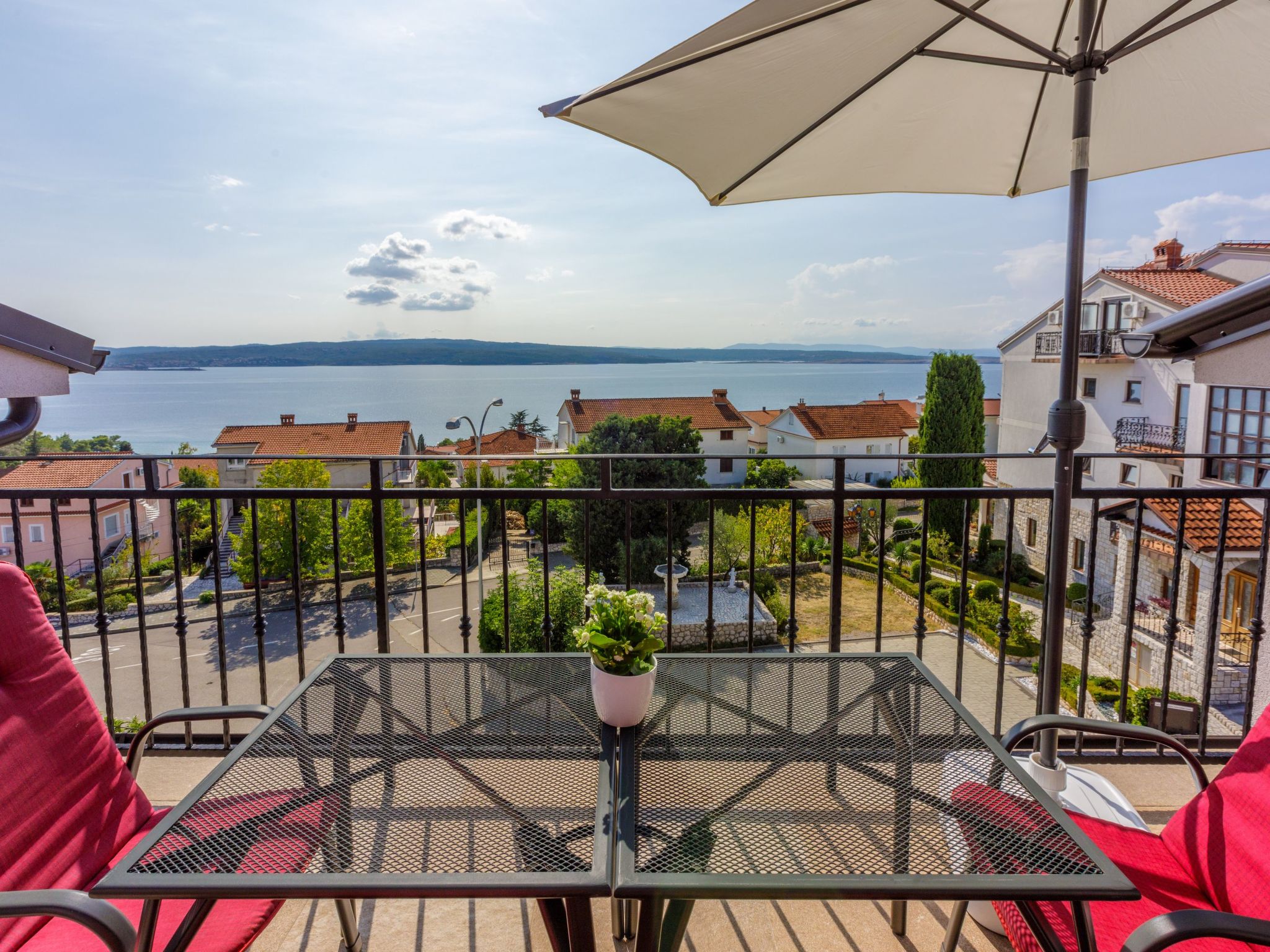 Wohnung mit Panoramablick aufs Meer Apartment in Cirkvenica Riviera