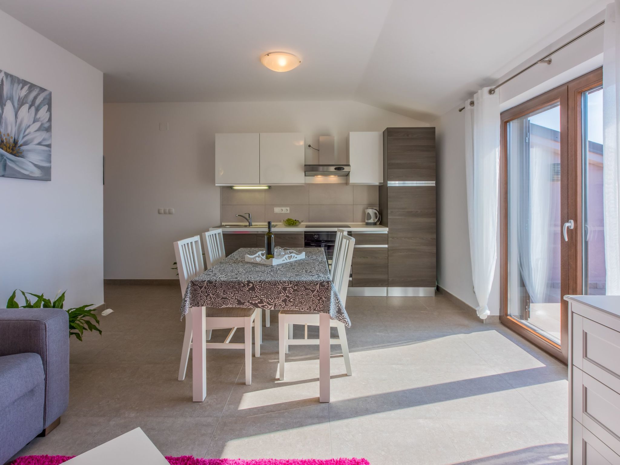 Wohnung mit Panoramablick aufs Meer-Drinnen