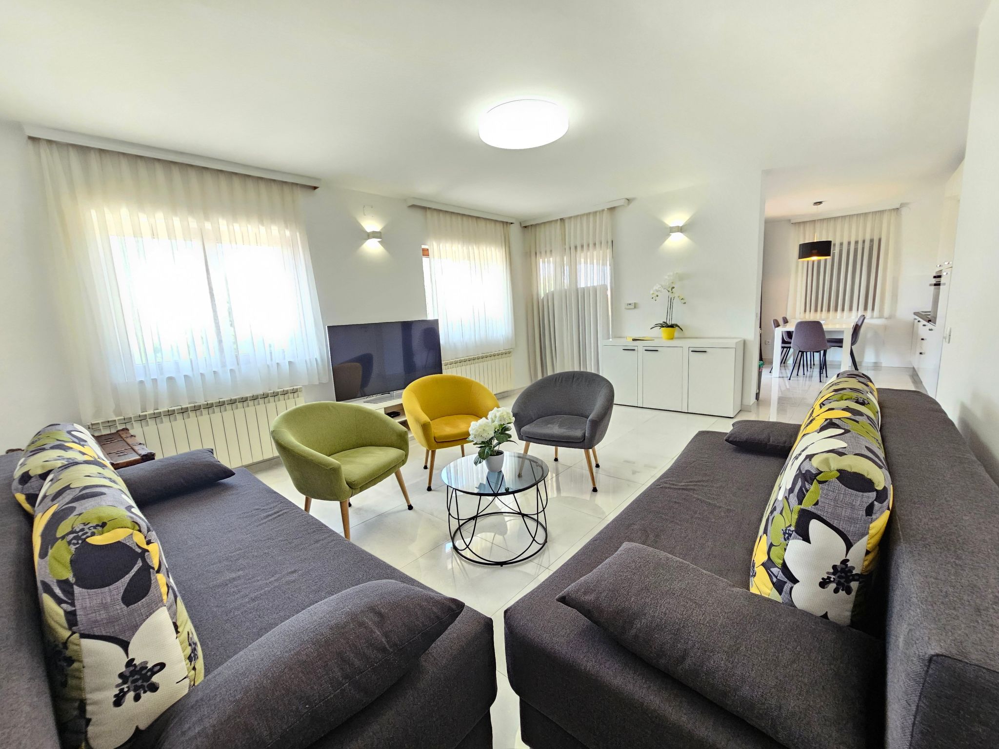 Wohnung für 6 Personen mit Jacuzzi-Binnen