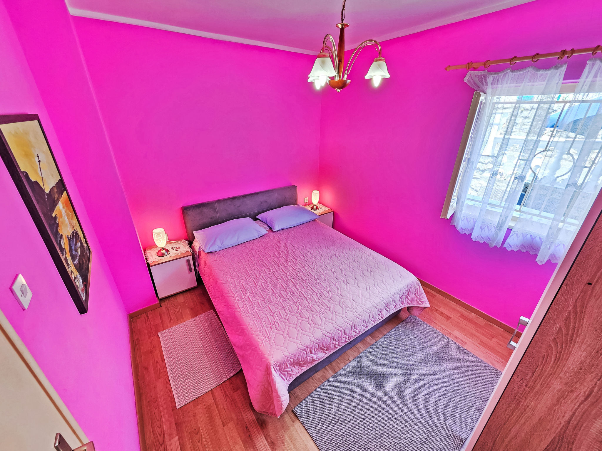 Wohnung für 7 Personen, 100m vom Strand