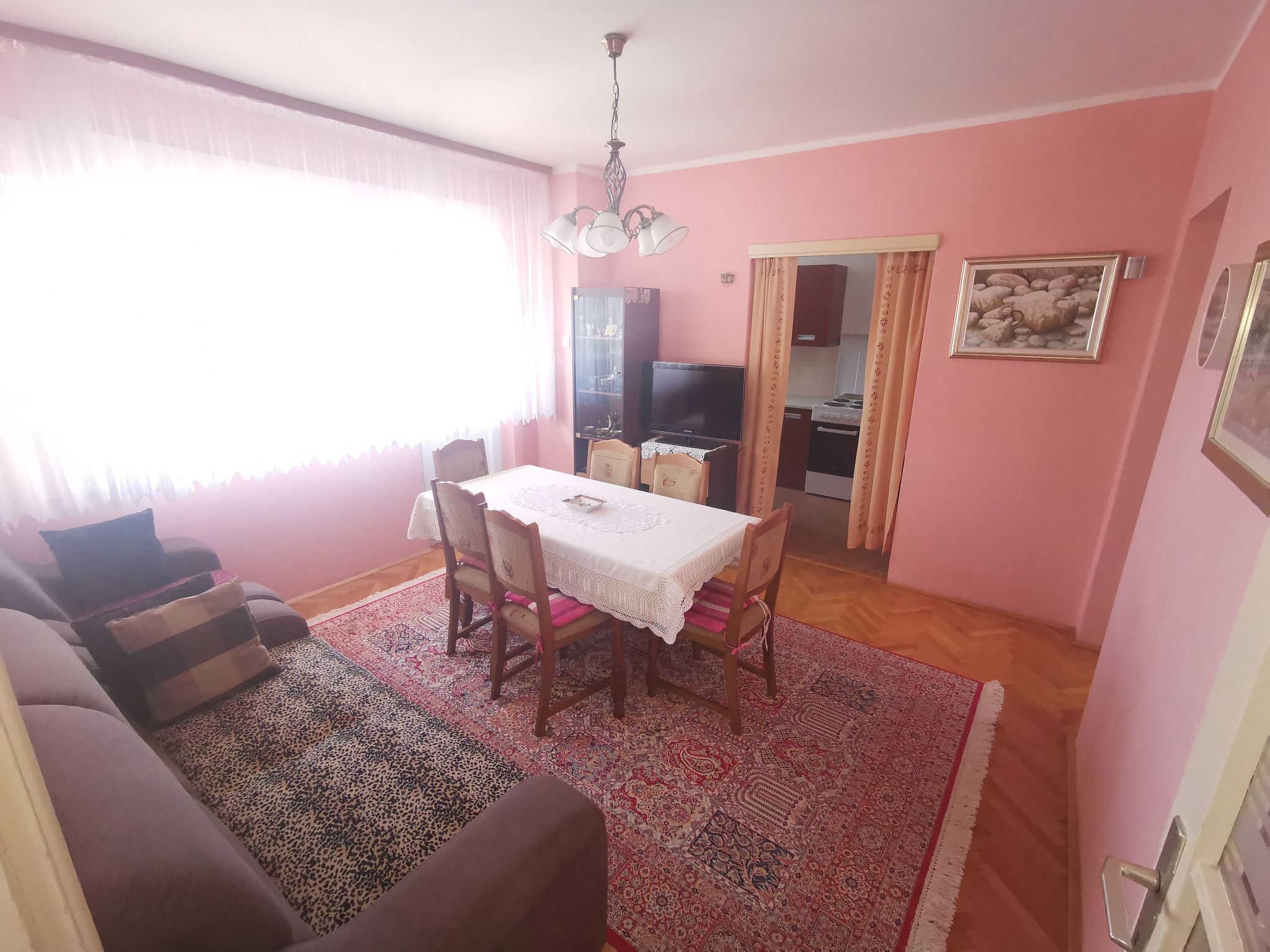 Wohnung für 7 Personen, 100m vom Strand-Inside