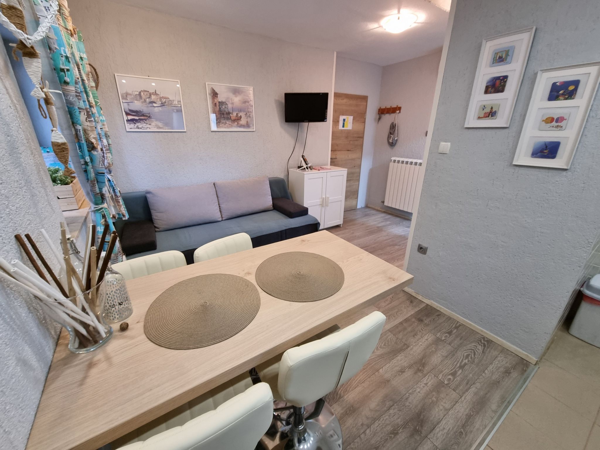 Wohnung in Crikvenica mit privatem Parkplatz-Drinnen