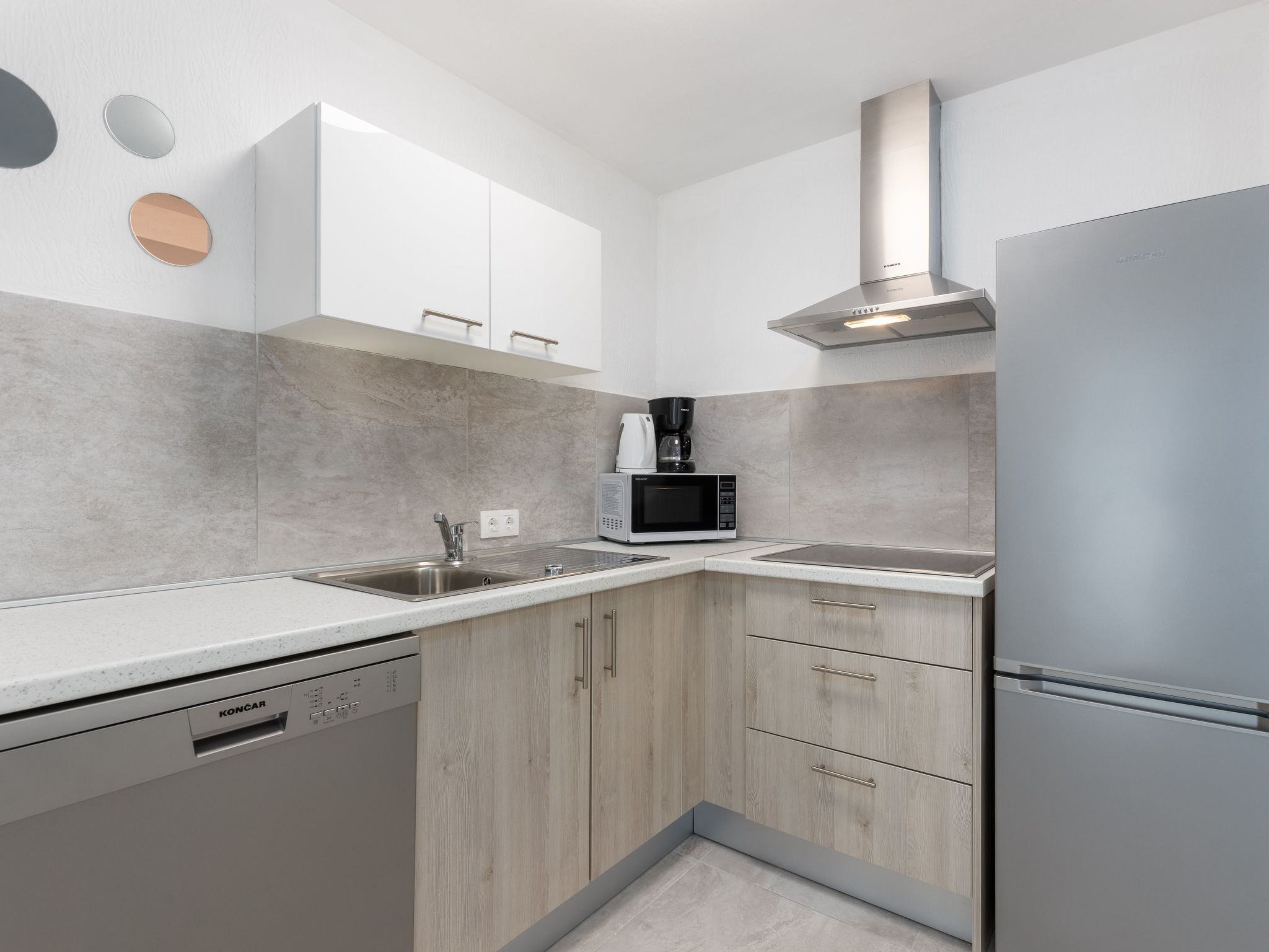 Modernes Apartment in Crikvenica mit Gemeinschaftspool