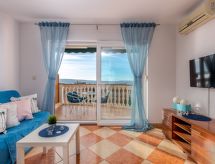 Prachtig appartement met balkon en panoramisch uitzicht op de Adriatische Zee in Crikvenica - thumbnail 3