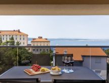 Modern appartement in Crikvenica met zwembad, 300m van zee - thumbnail 2