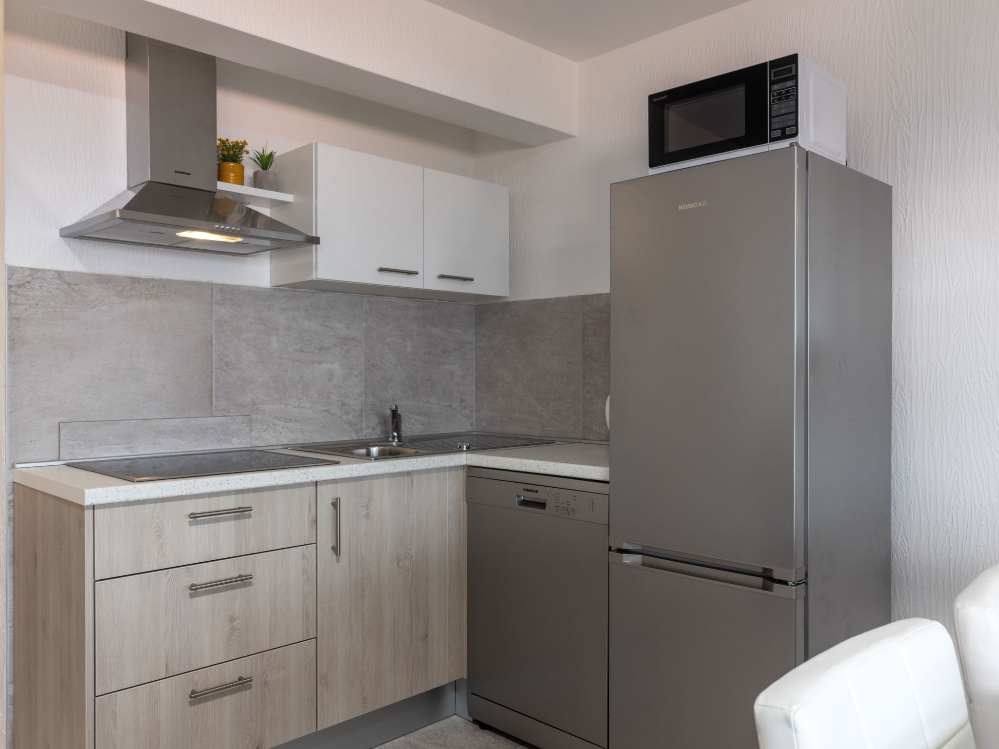 Modernes Apartment in Crikvenica mit Gemeinschaftspool