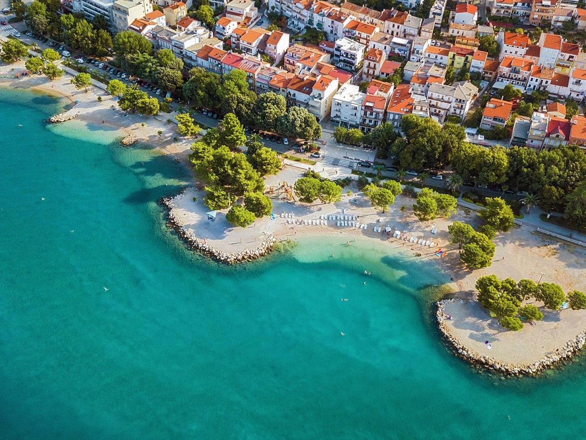 Wohnung "Vila Marija" mit Gemeinschaftspool-Binnen