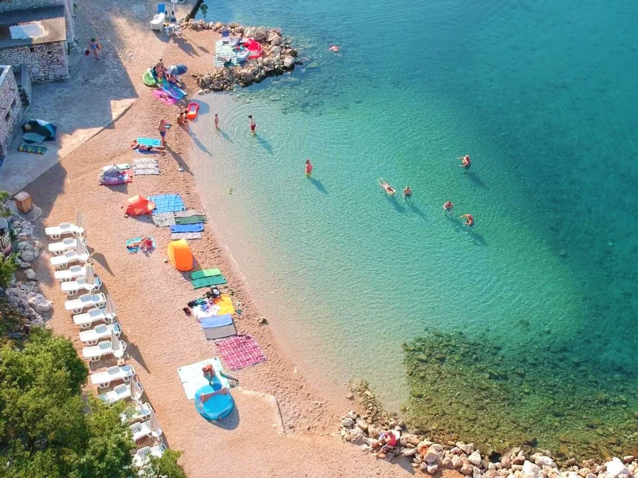 Wohnung "Vila Marija" mit Gemeinschaftspool-Binnen