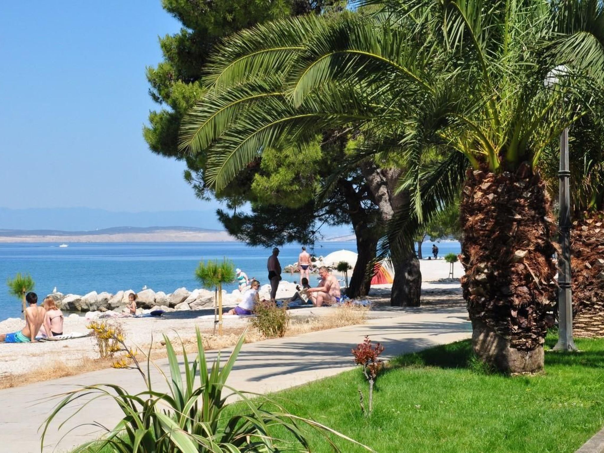 Wohnung "Vila Marija" mit Gemeinschaftspool-Binnen