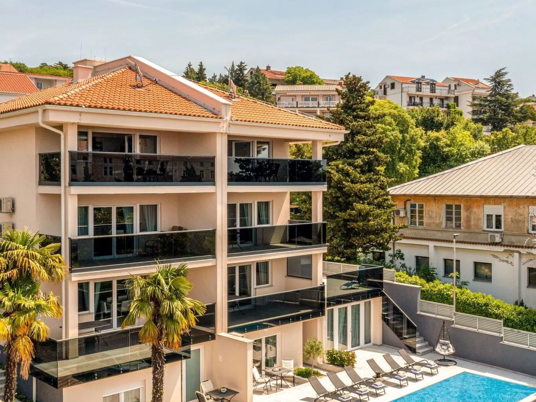 Moderne Wohnung in Crikvenica mit schöner Terrasse