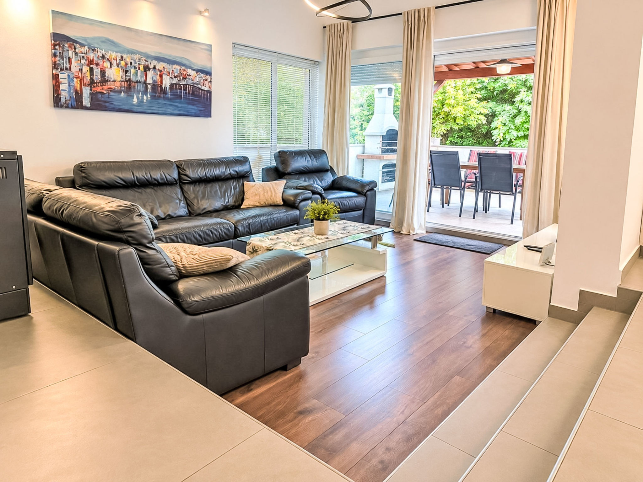 Wohnung in Crikvenica mit Großer Terrasse - Drinnen