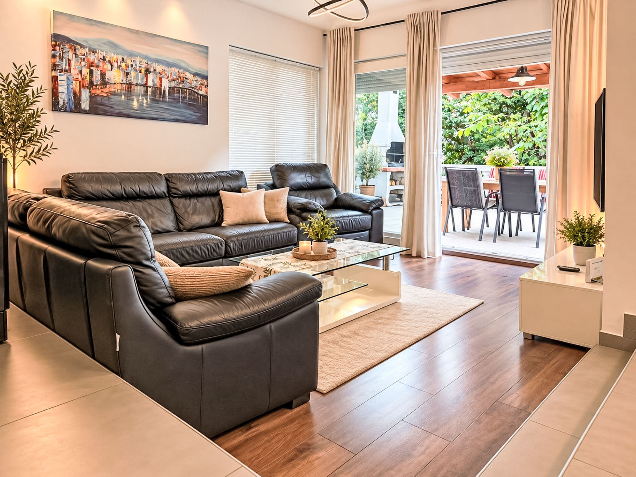 Wohnung in Crikvenica mit Großer Terrasse - Drinnen